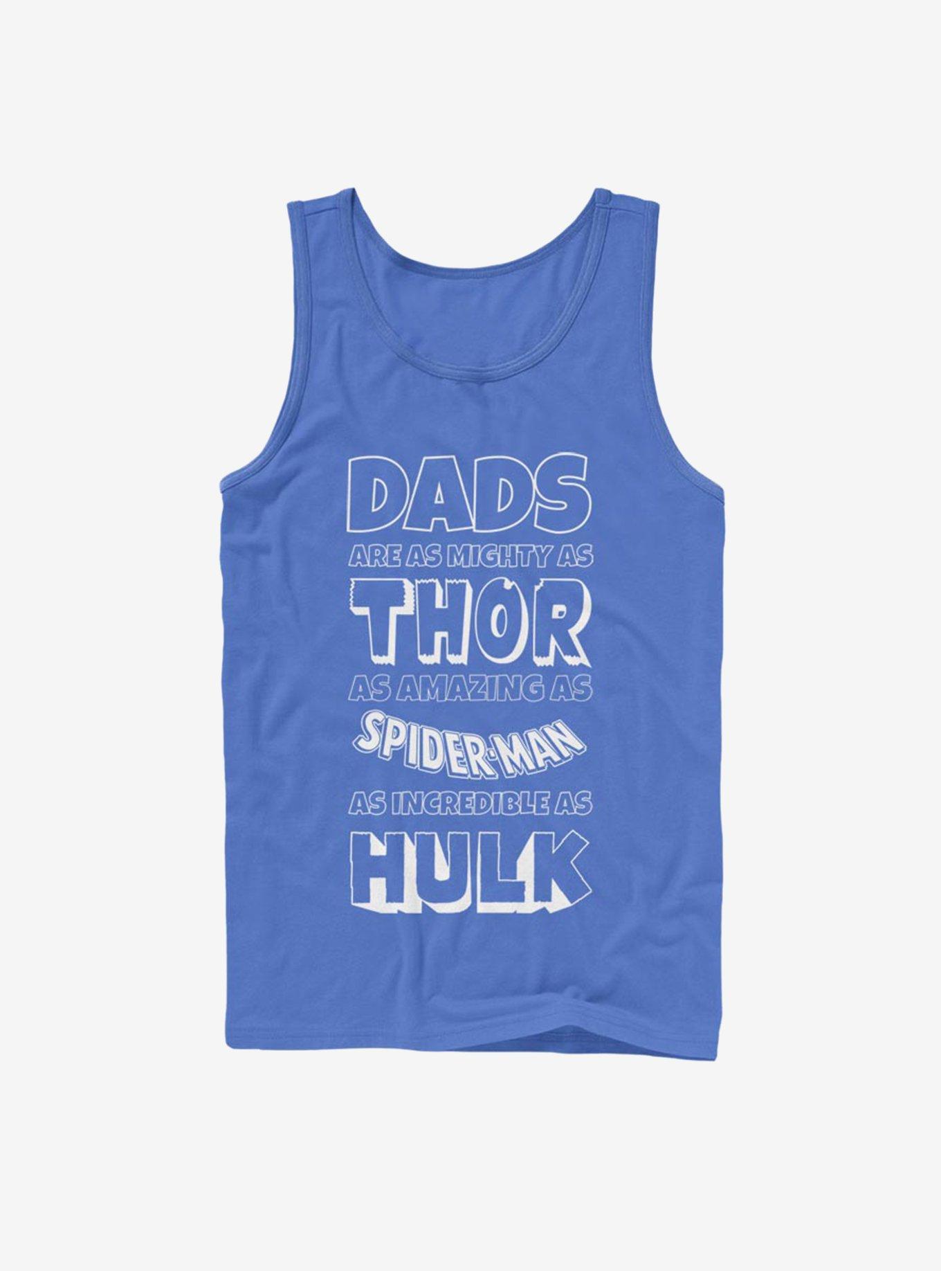 Marvel Marvel Dads Tank, ROYAL, hi-res