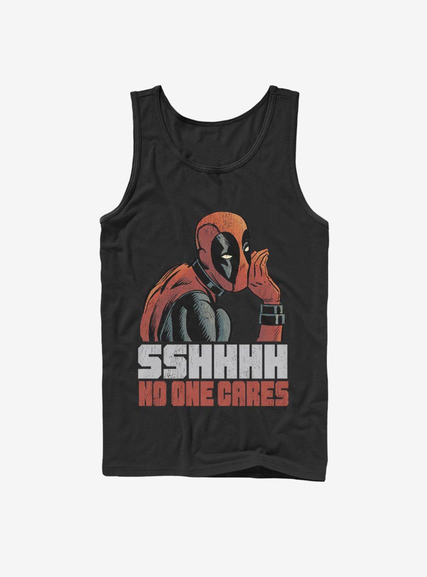 Marvel Deadpool No One Tank, BLACK, hi-res