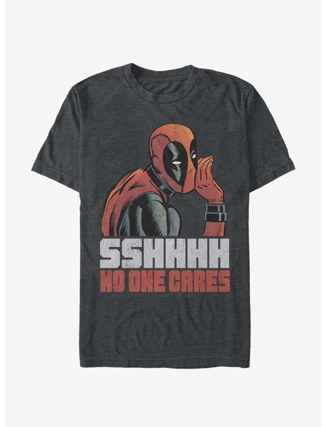 Marvel Deadpool No One T-Shirt, CHAR HTR, hi-res