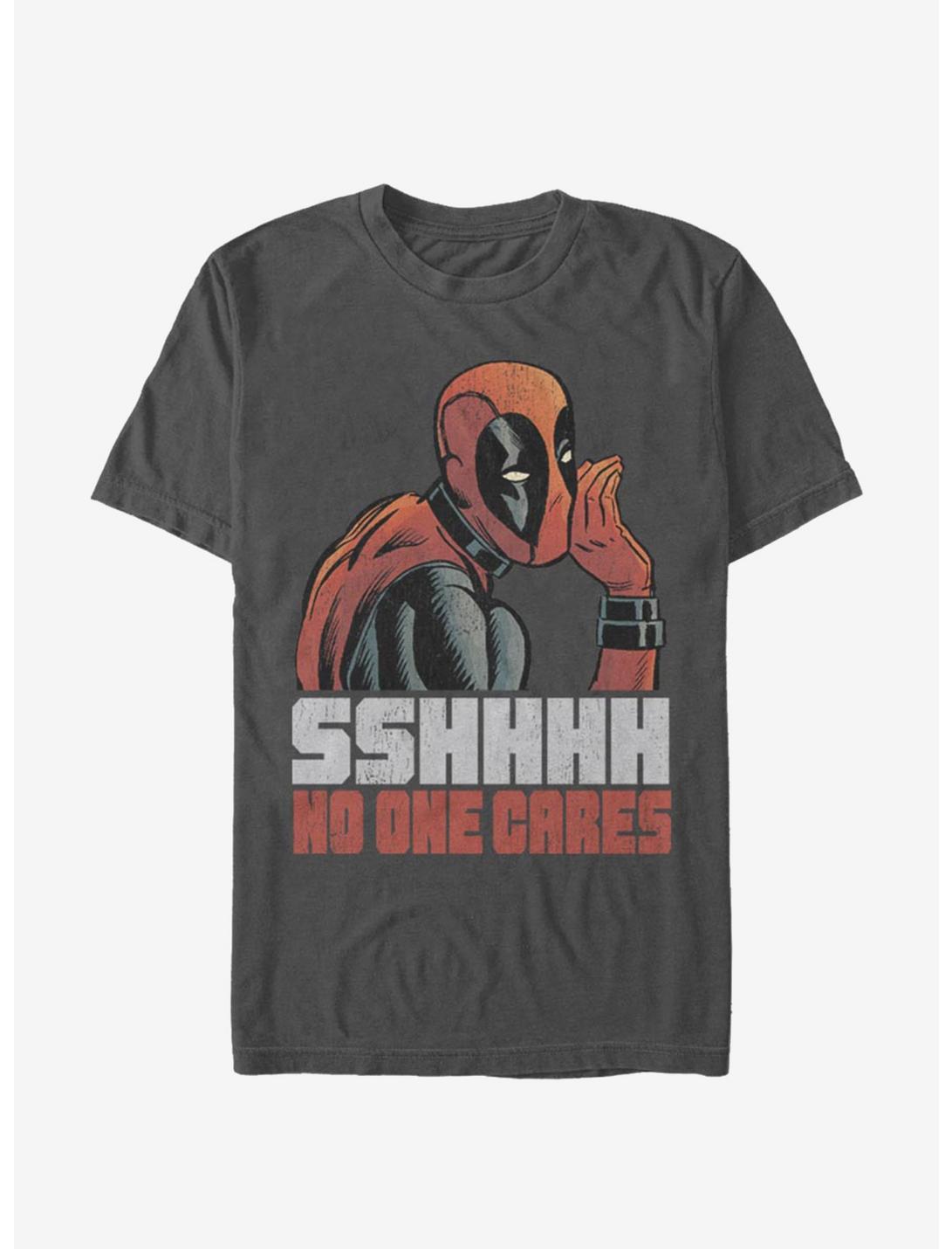 Marvel Deadpool No One T-Shirt, CHARCOAL, hi-res