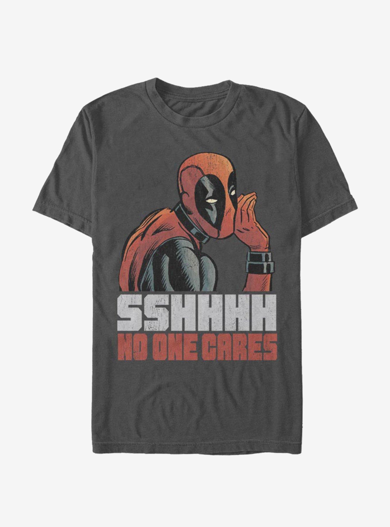 Marvel Deadpool No One T-Shirt, CHARCOAL, hi-res
