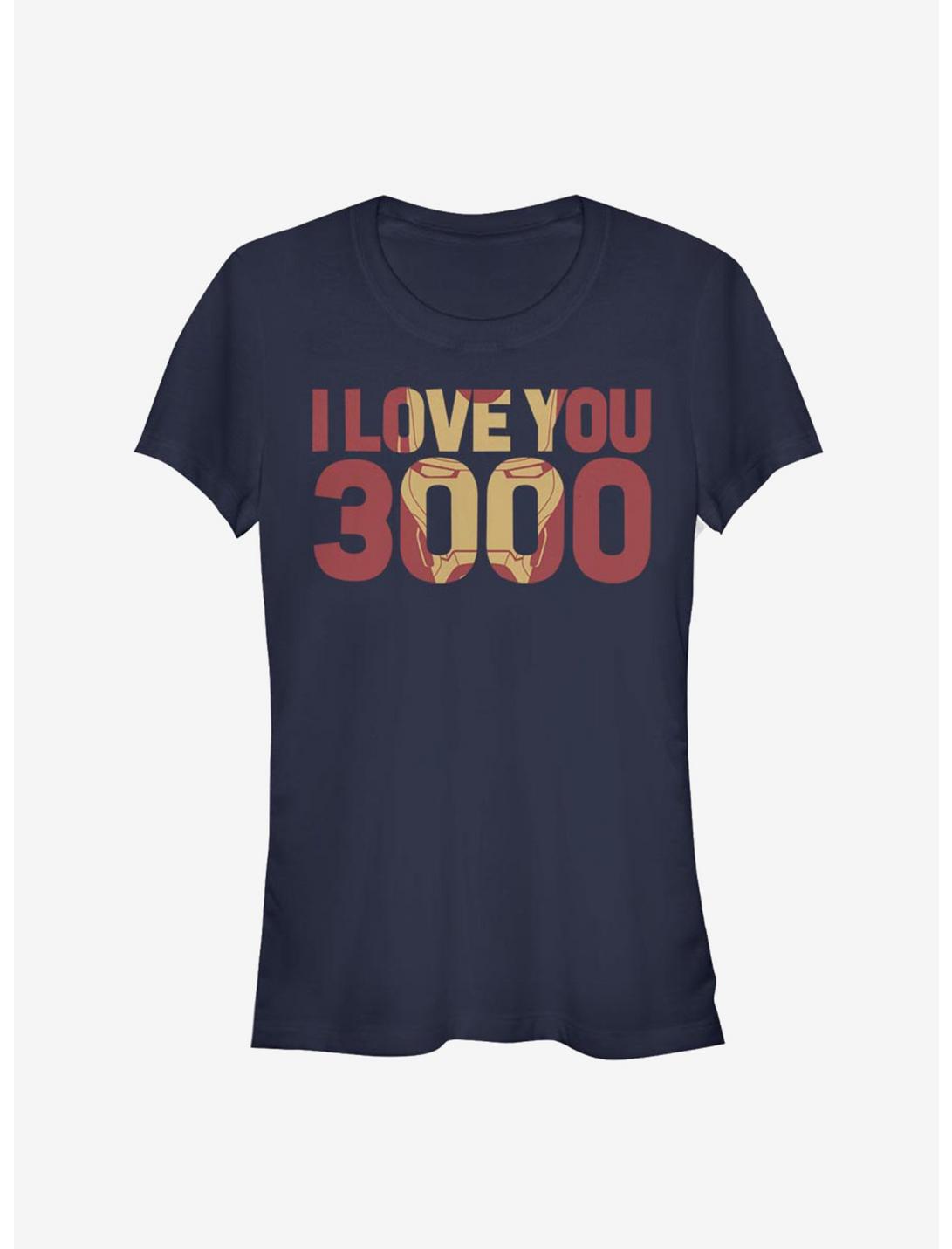 Marvel Avengers: Endgame Iron Man I Love You 3000 Girls T-Shirt, , hi-res