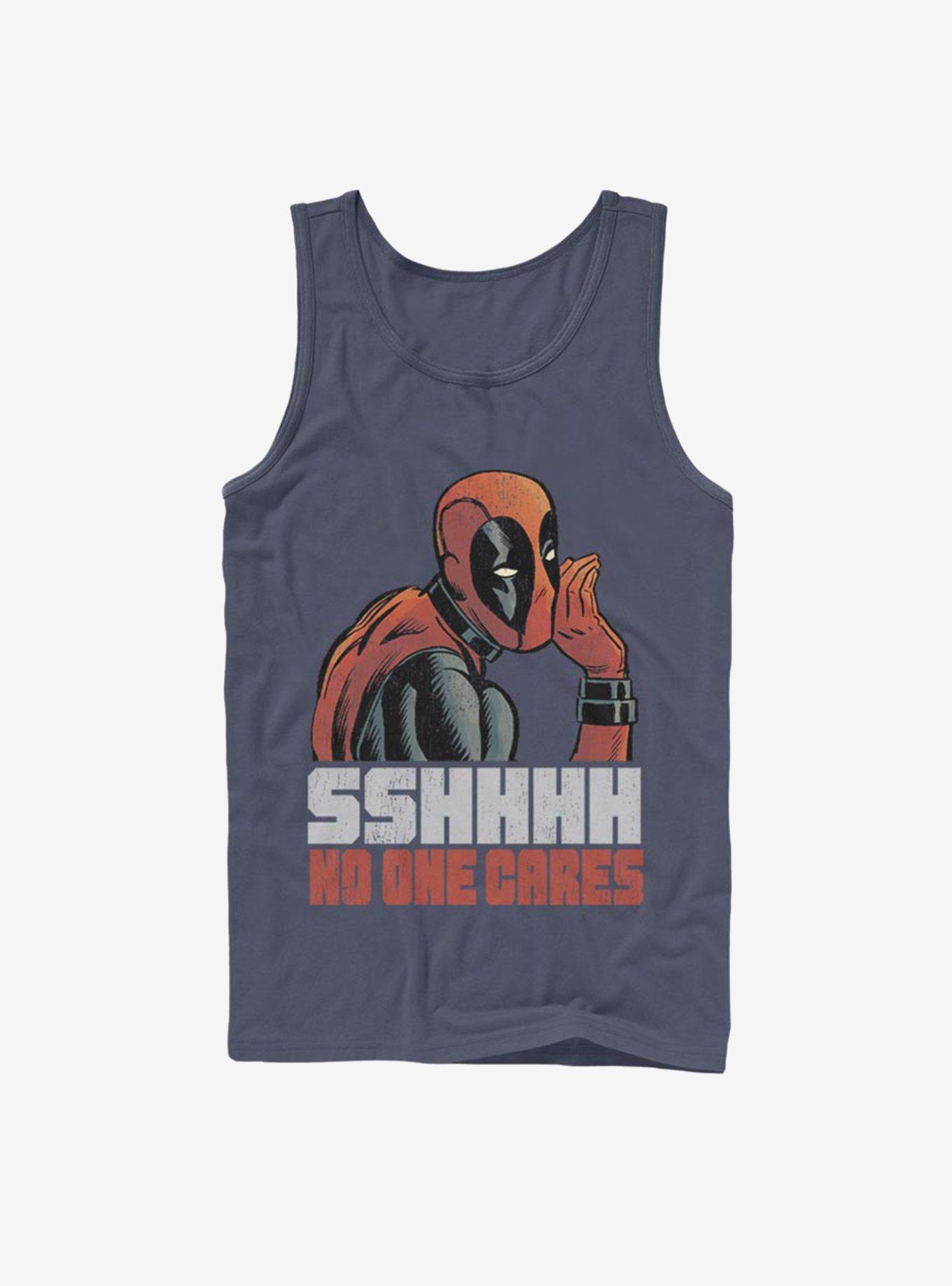 Marvel Deadpool No One Tank, NAVY, hi-res