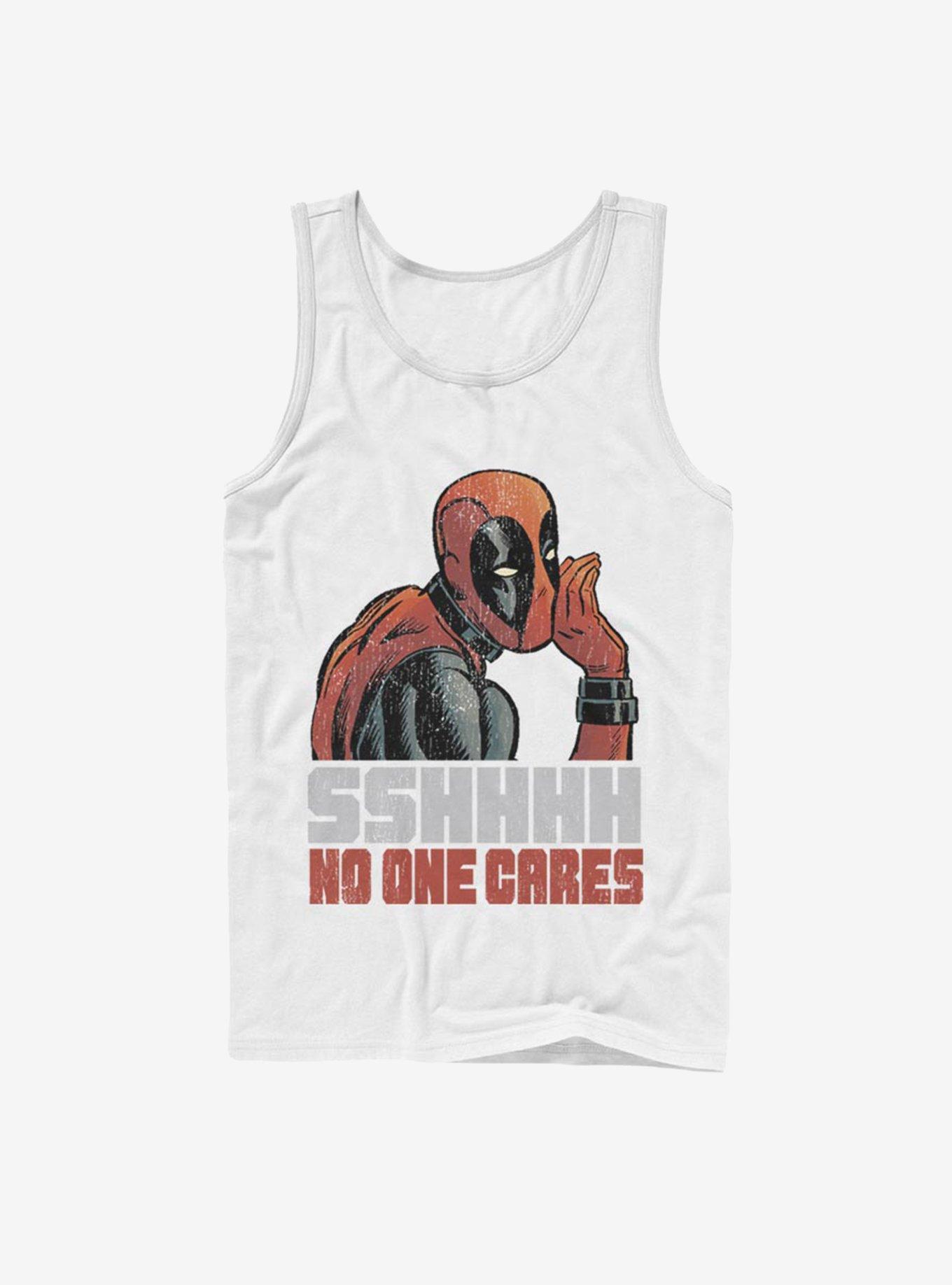 Marvel Deadpool No One Tank, WHITE, hi-res