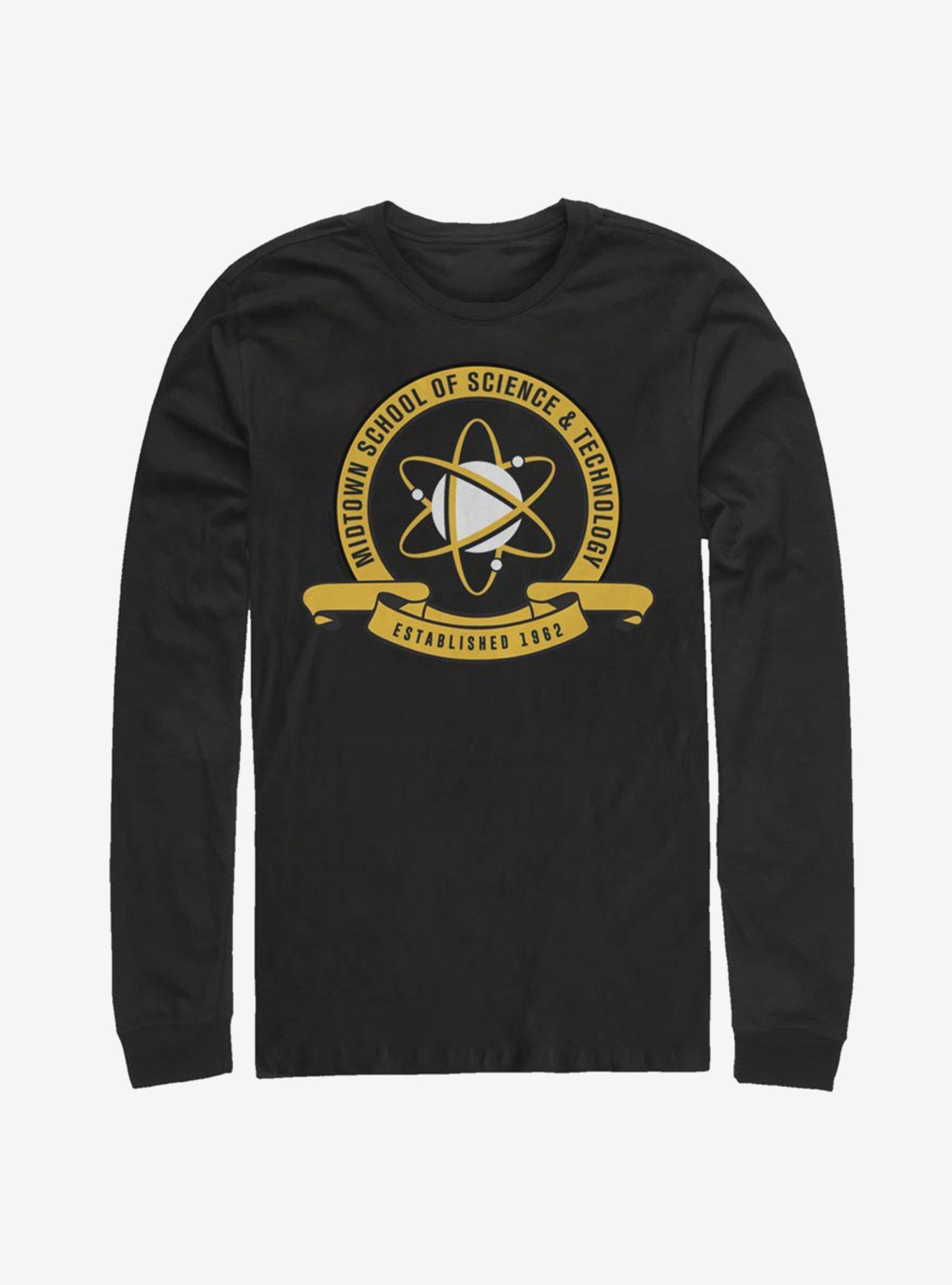 Marvel Spider-Man Midtown School Emblem Long-Sleeve T-Shirt, , hi-res