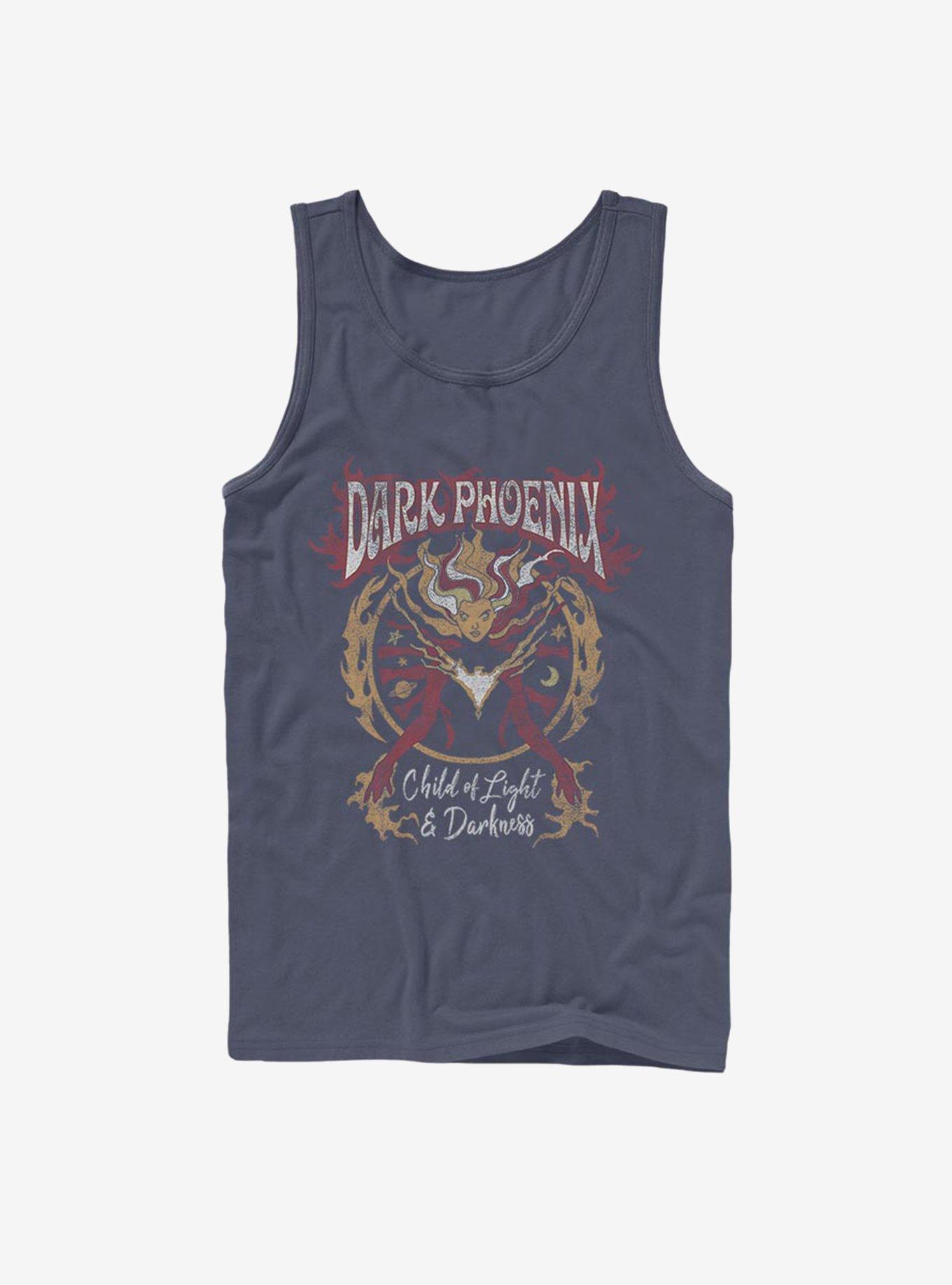 Marvel X-Men Dark Phoenix Phoenix Rising Tank, NAVY, hi-res