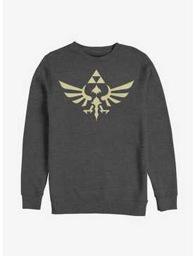 Nintendo The Legend of Zelda Triumphant Triforce Sweatshirt, , hi-res