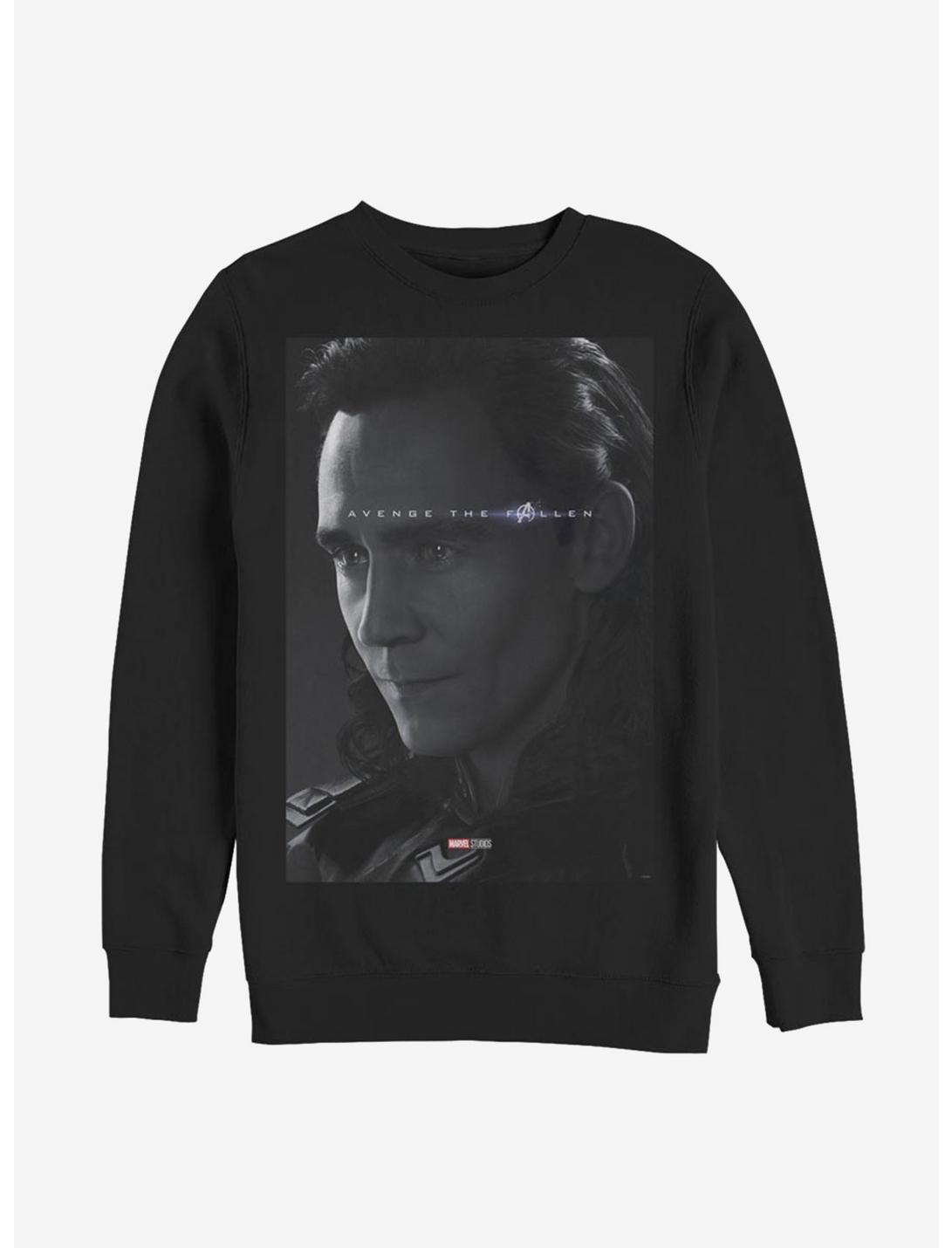 Marvel Loki Avenge Loki Sweatshirt, BLACK, hi-res