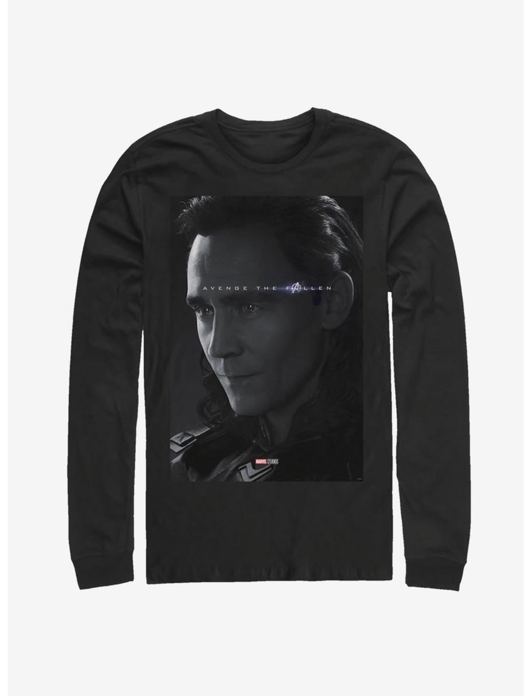 Marvel Loki Avenge Loki Long-Sleeve T-Shirt, BLACK, hi-res