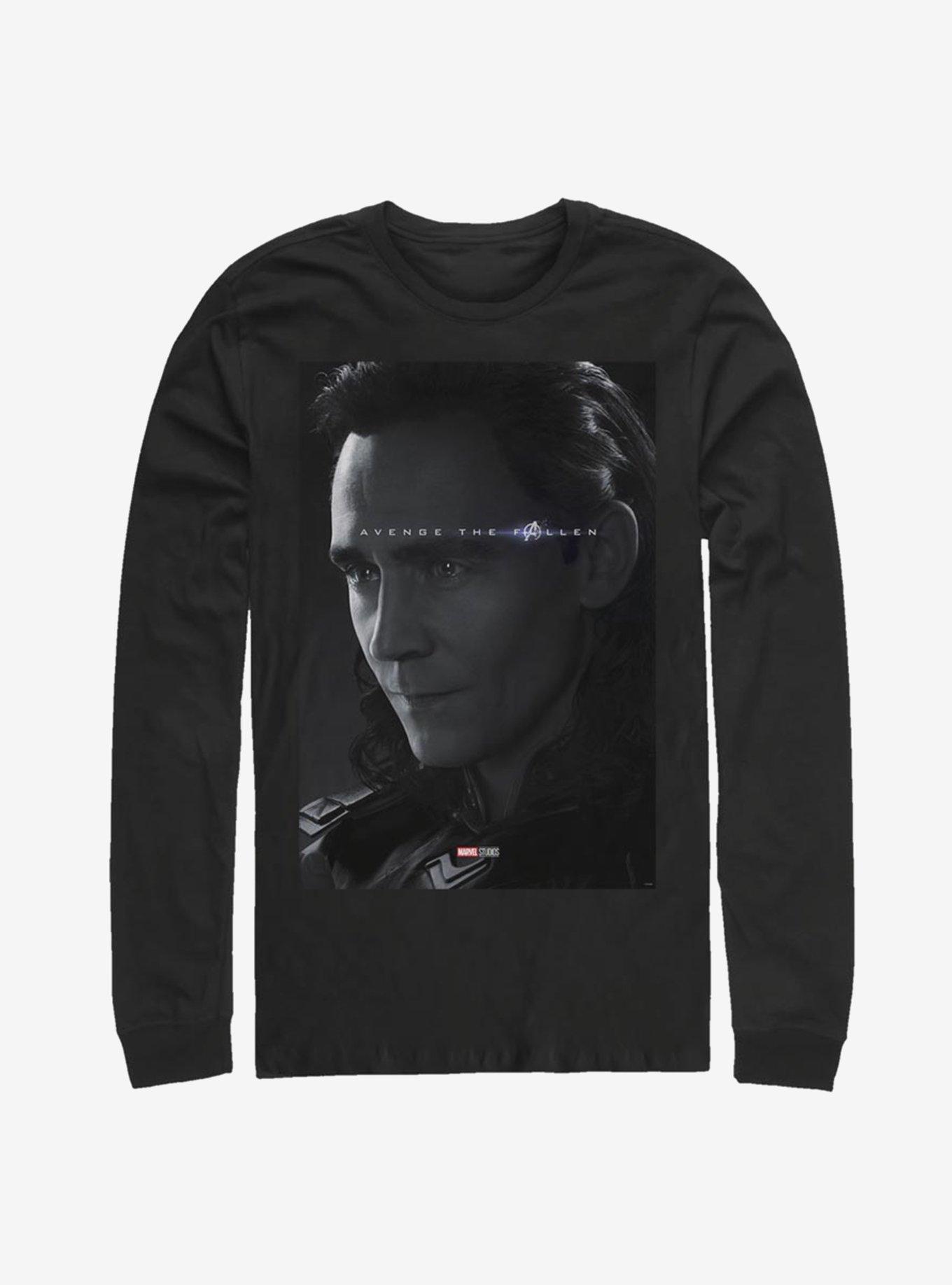 Marvel Loki Avenge Loki Long-Sleeve T-Shirt, BLACK, hi-res