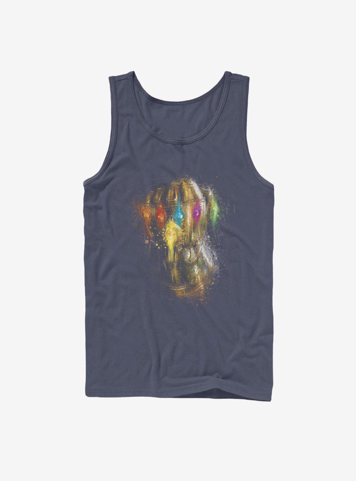 Marvel Avengers Painting Glove Tank, NAVY, hi-res