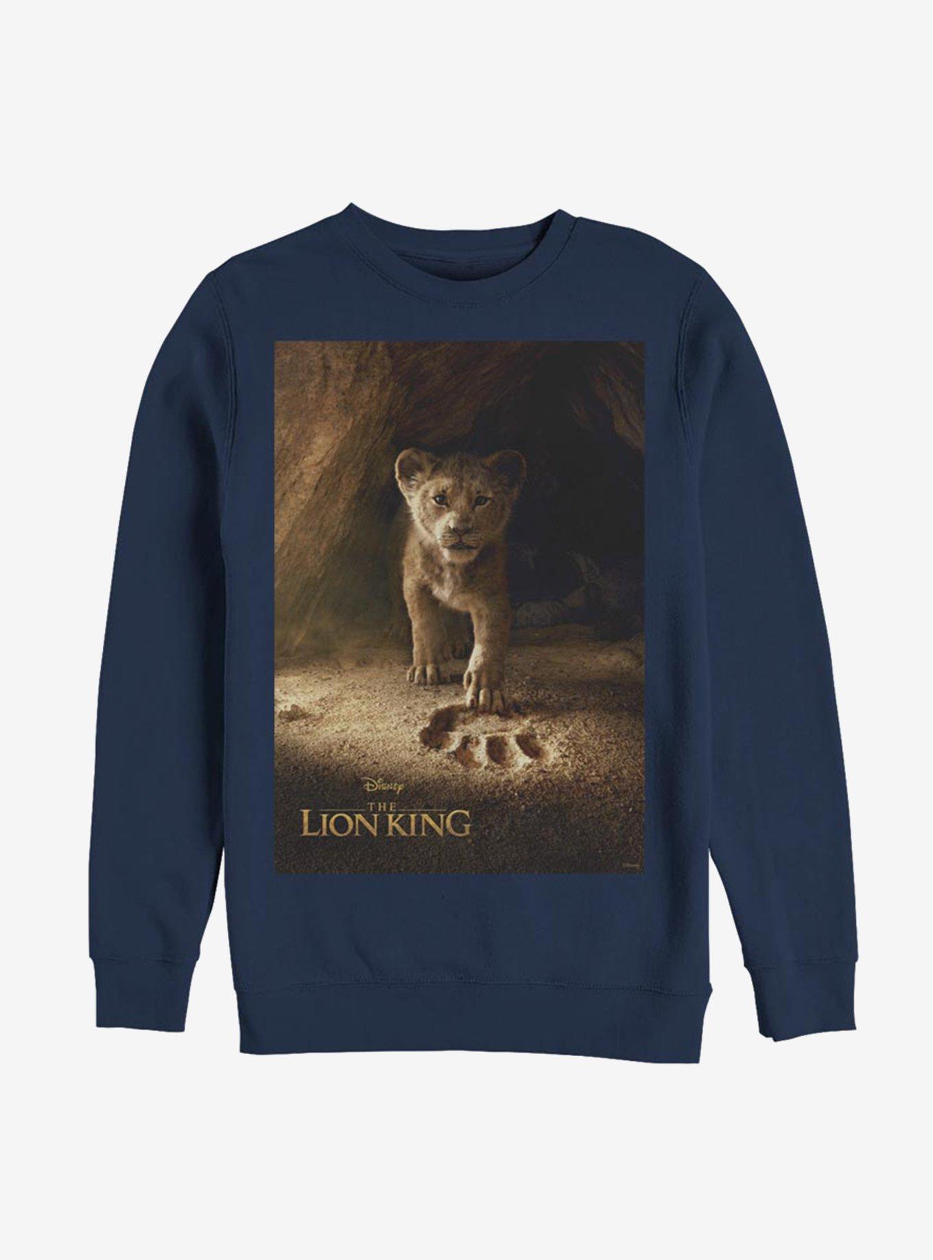 Disney The Lion King 2019 Simba Poster Sweatshirt, , hi-res