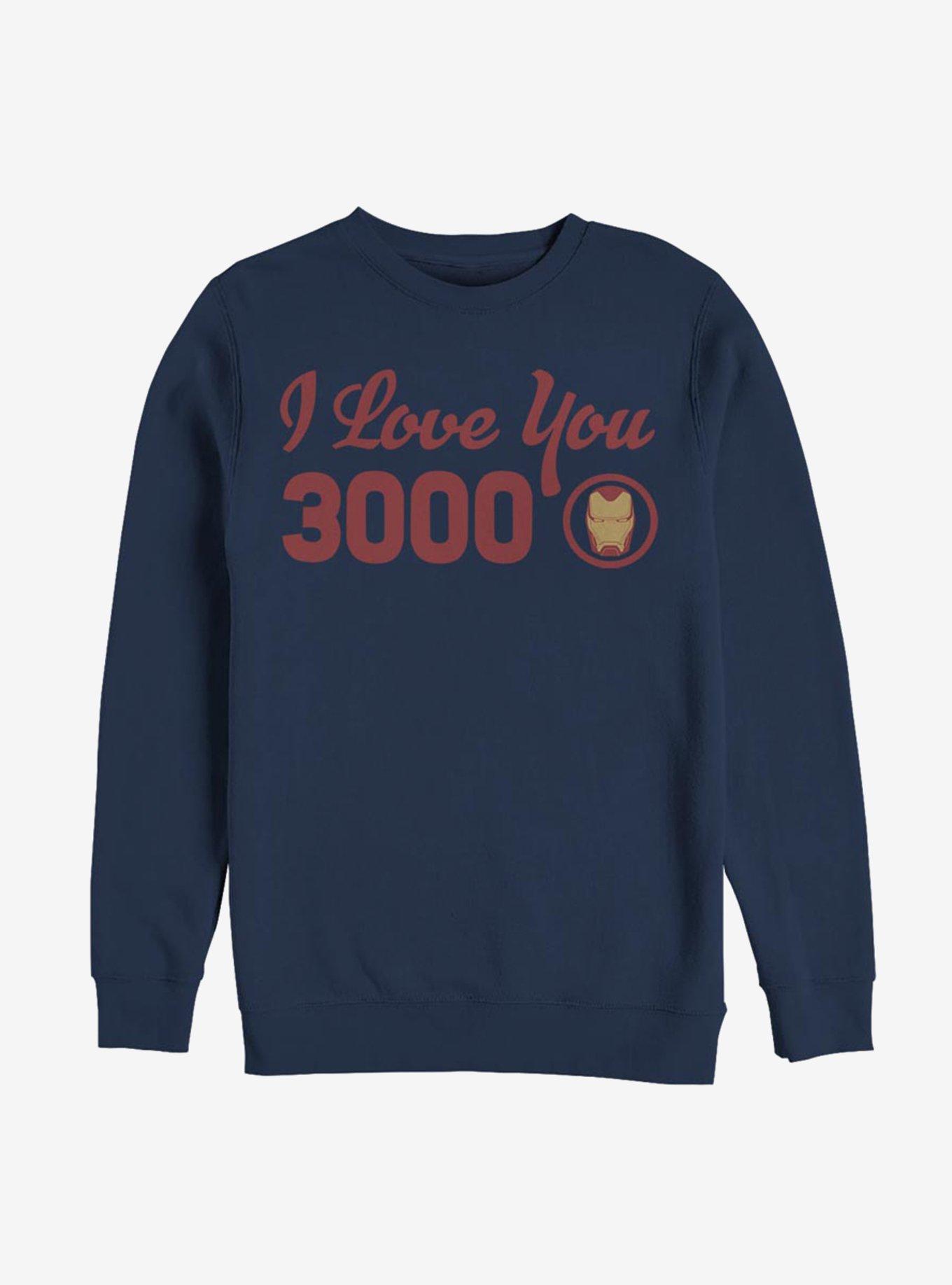 Marvel Avengers: Endgame I Love You Icon Sweatshirt, NAVY, hi-res