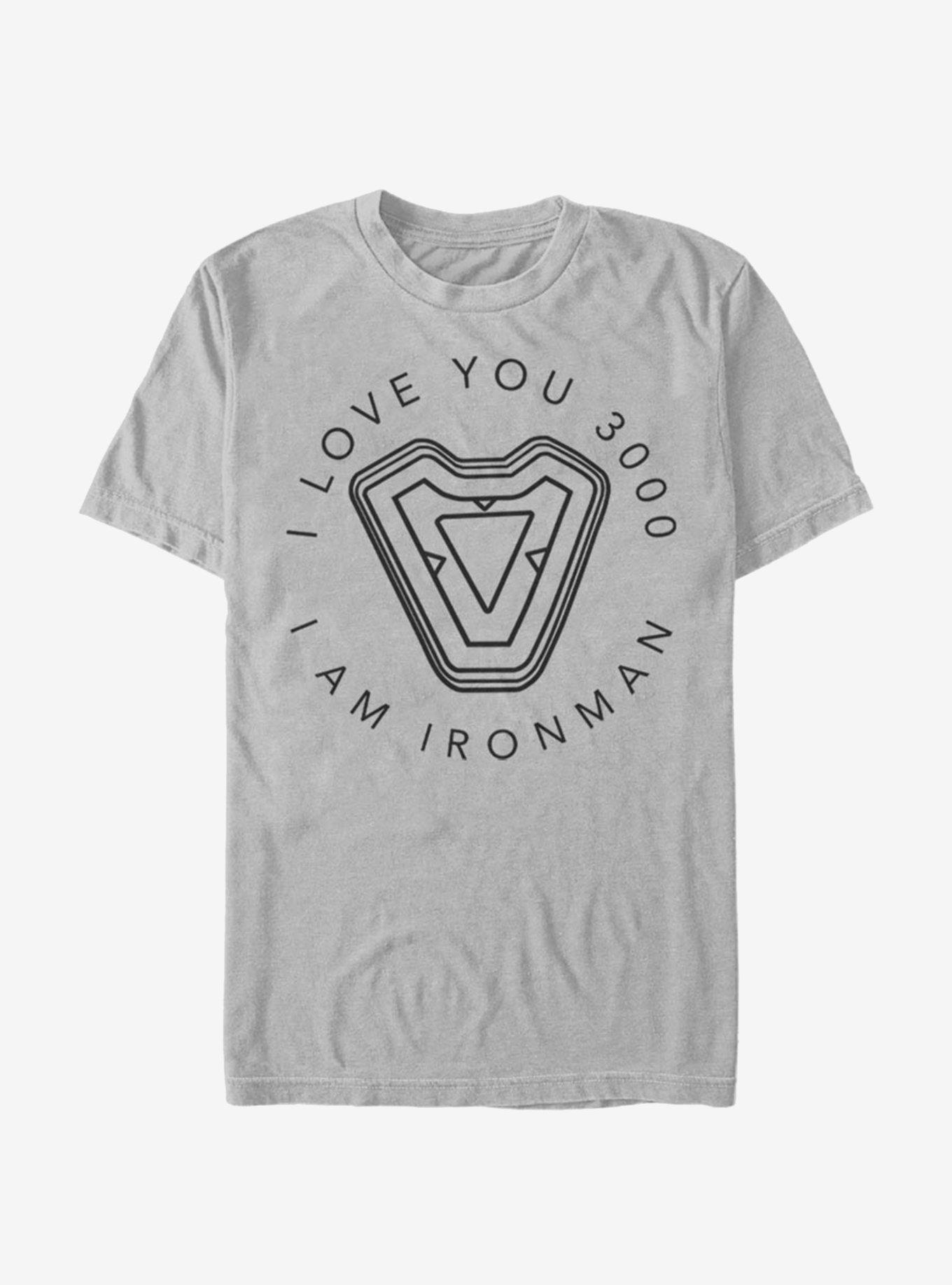 Marvel Avengers : Endgame Iron Man's Heart T-Shirt, , hi-res