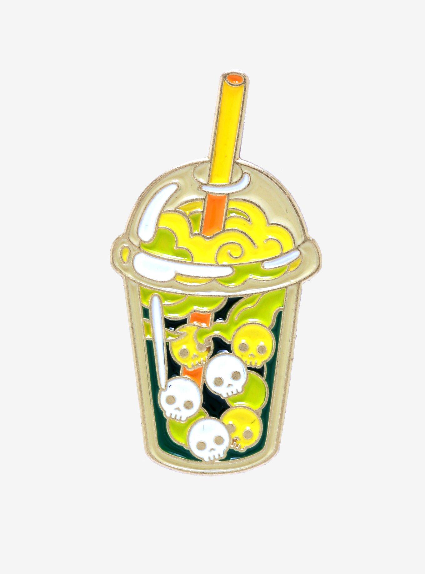 Toxic Boba Enamel Pin Hot Topic