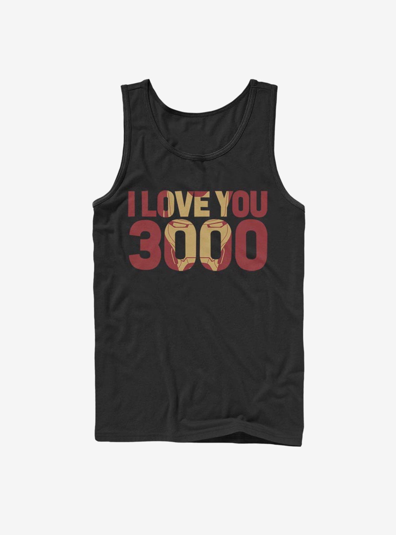 Marvel Avengers: Endgame Iron Man Love You 3000 Tank, , hi-res