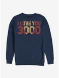Marvel Avengers: Endgame Love You 3000 Sweatshirt, NAVY, hi-res