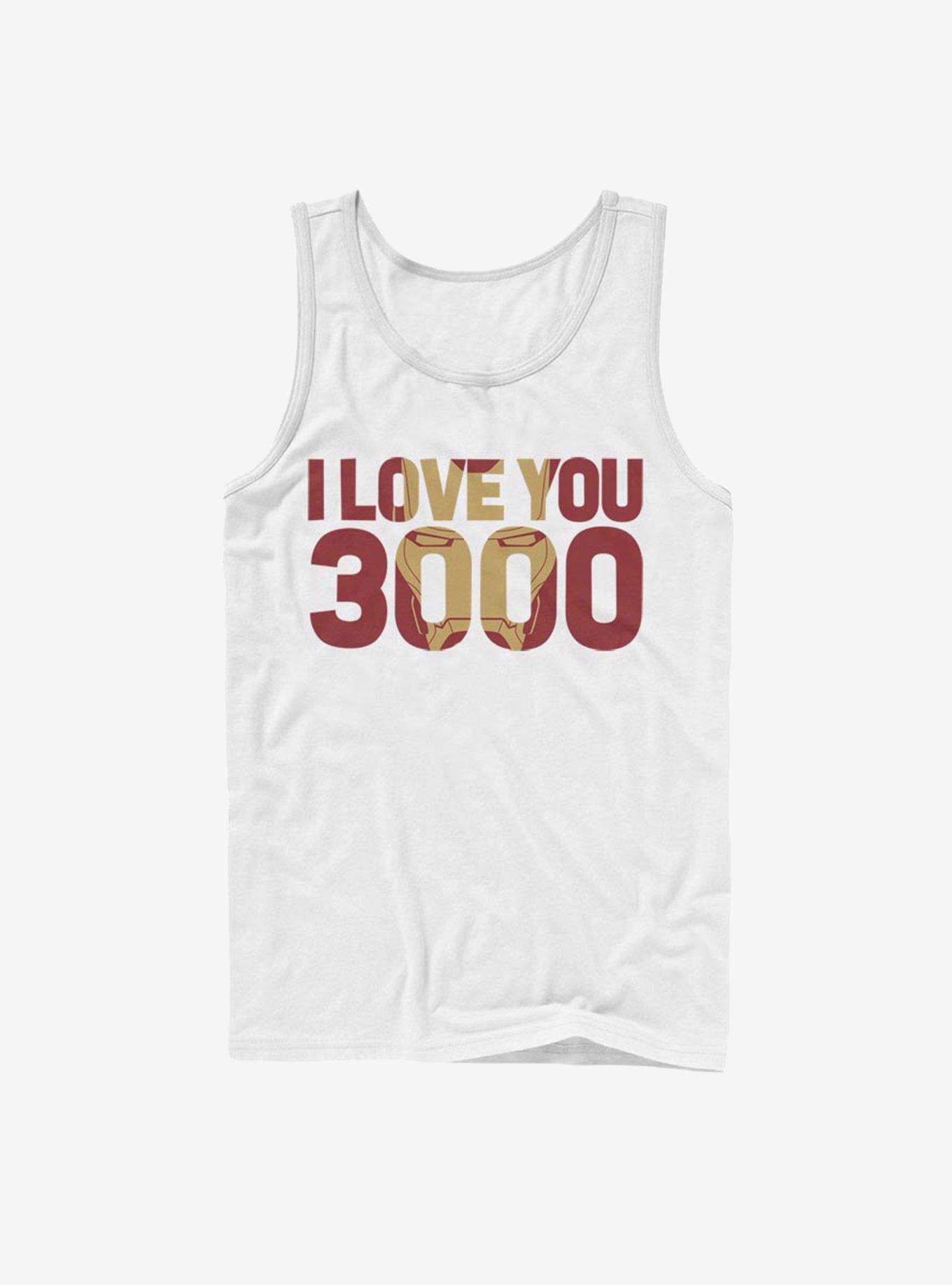 Marvel Avengers: Endgame Iron Man Love You 3000 Tank, , hi-res