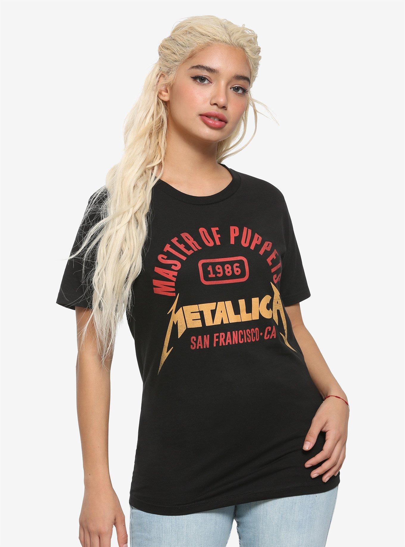 Metallica Master Of Puppets Girls T-Shirt, BLACK, hi-res