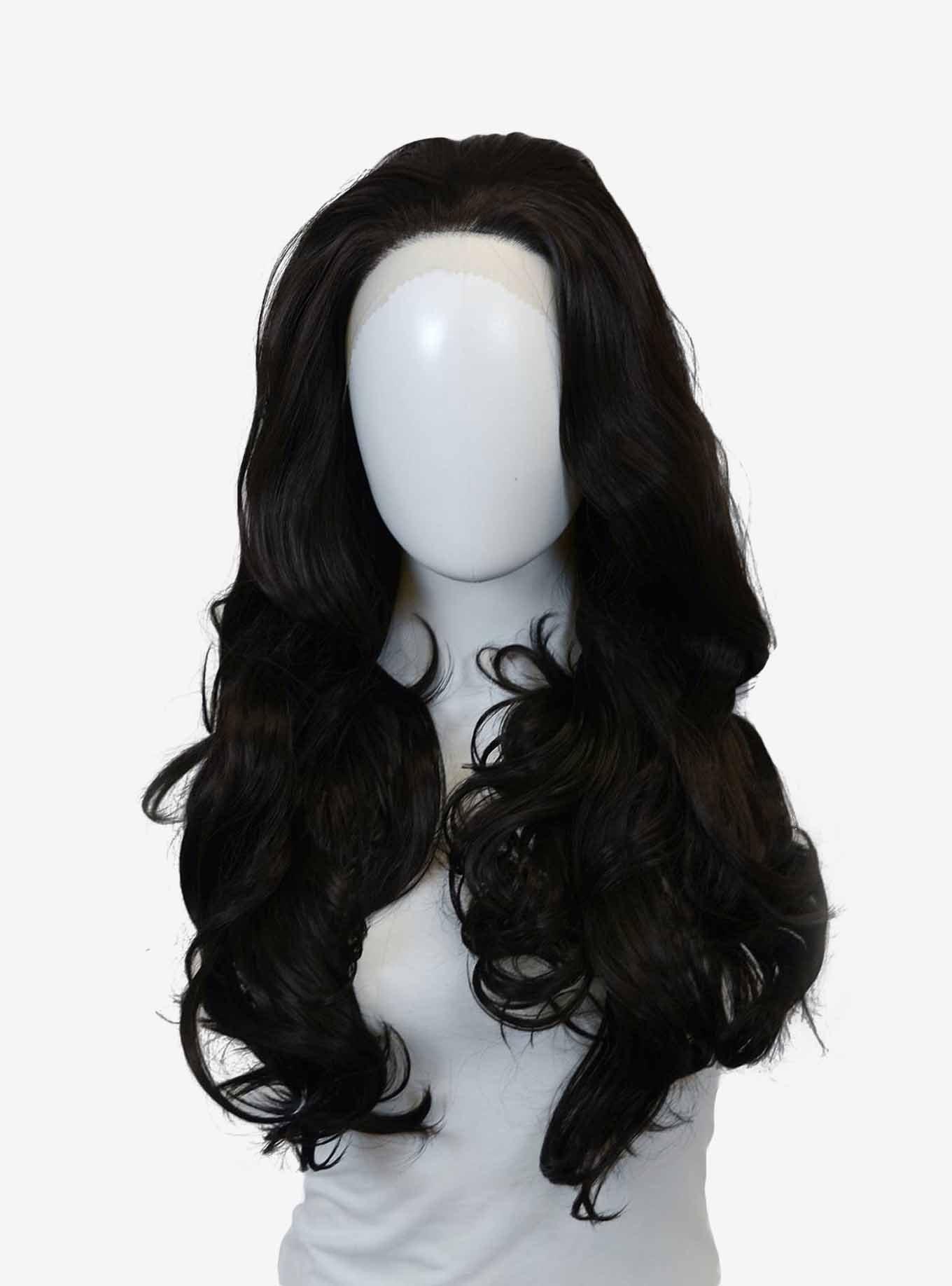 Hot Topic Epic Cosplay Astraea Natural Black Long Wavy Lace Front