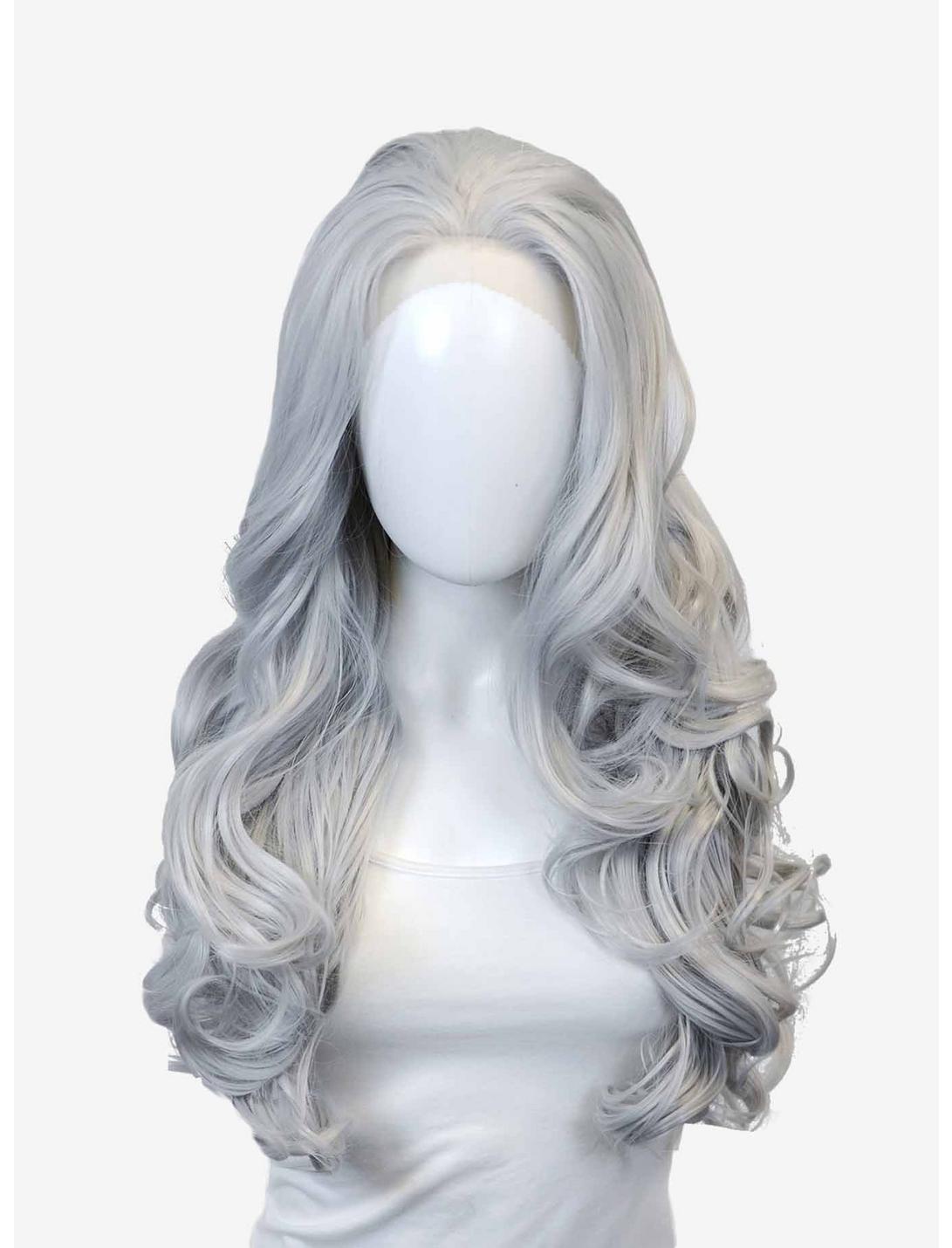 Epic Cosplay Astraea Silvery Grey Long Wavy Lace Front Wig, , hi-res