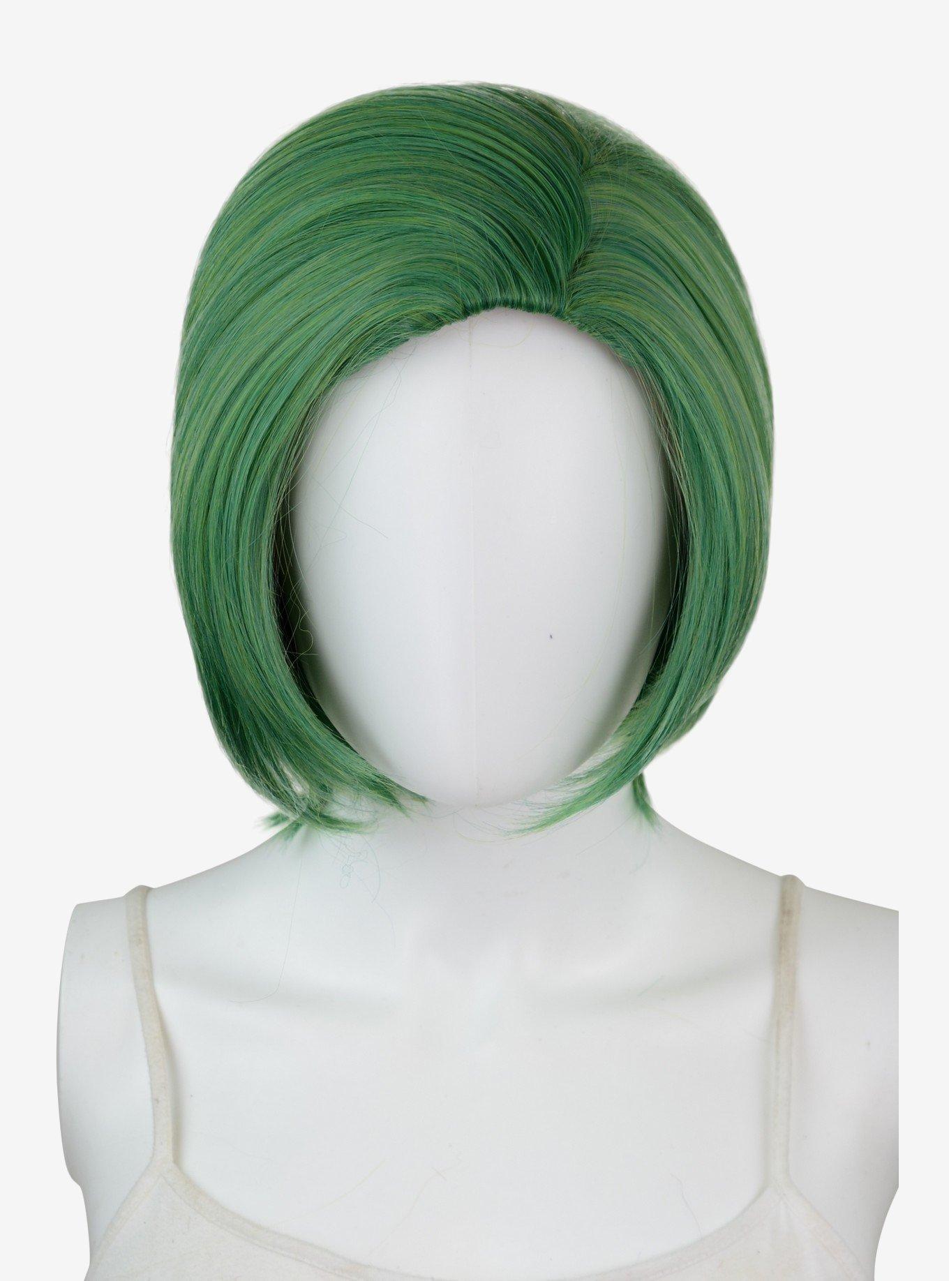 Epic Cosplay Atlas Multipart Clover Green Short Wig, , hi-res