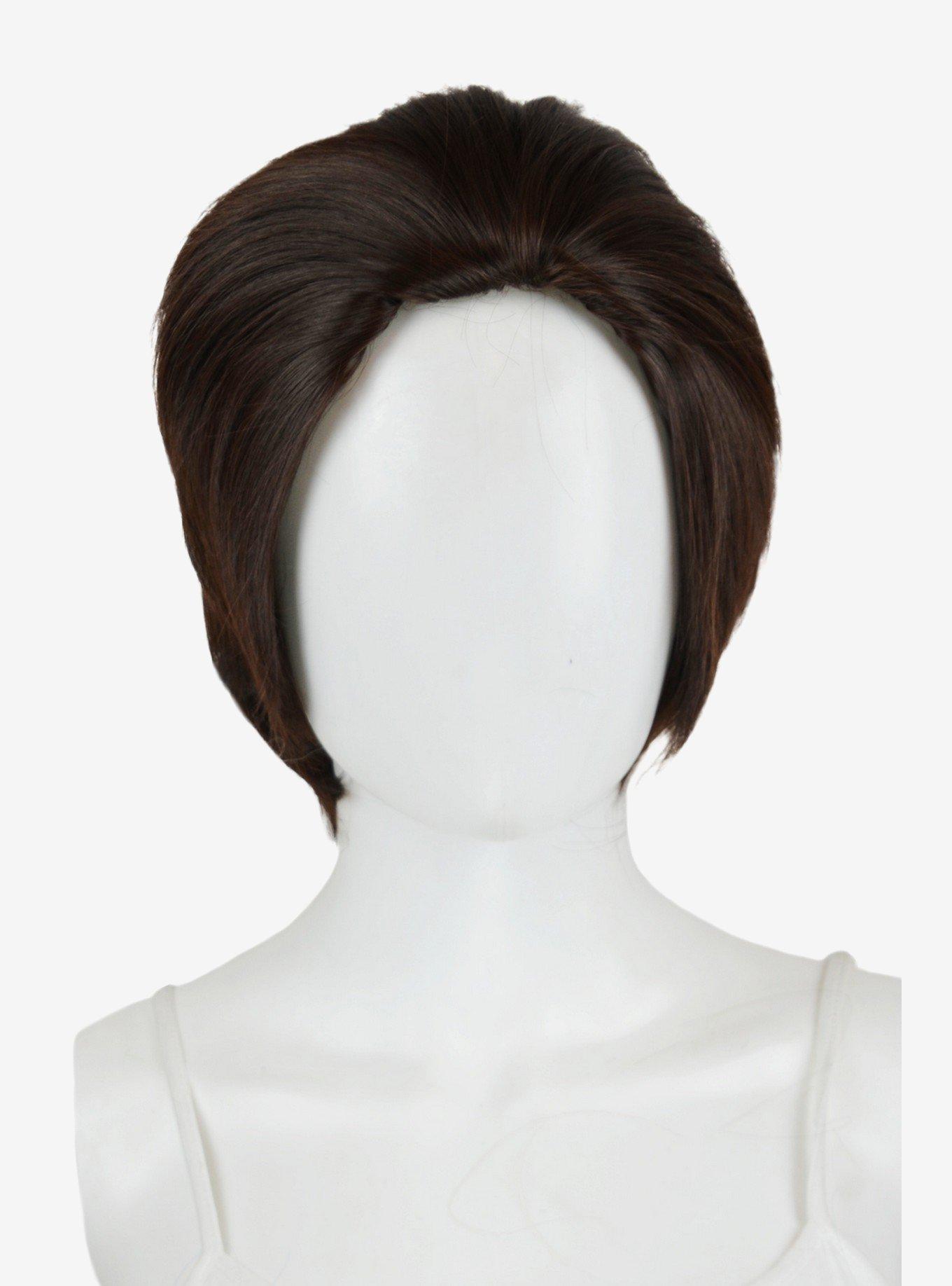 Epic Cosplay Atlas Multipart Dark Brown Short Wig, , hi-res