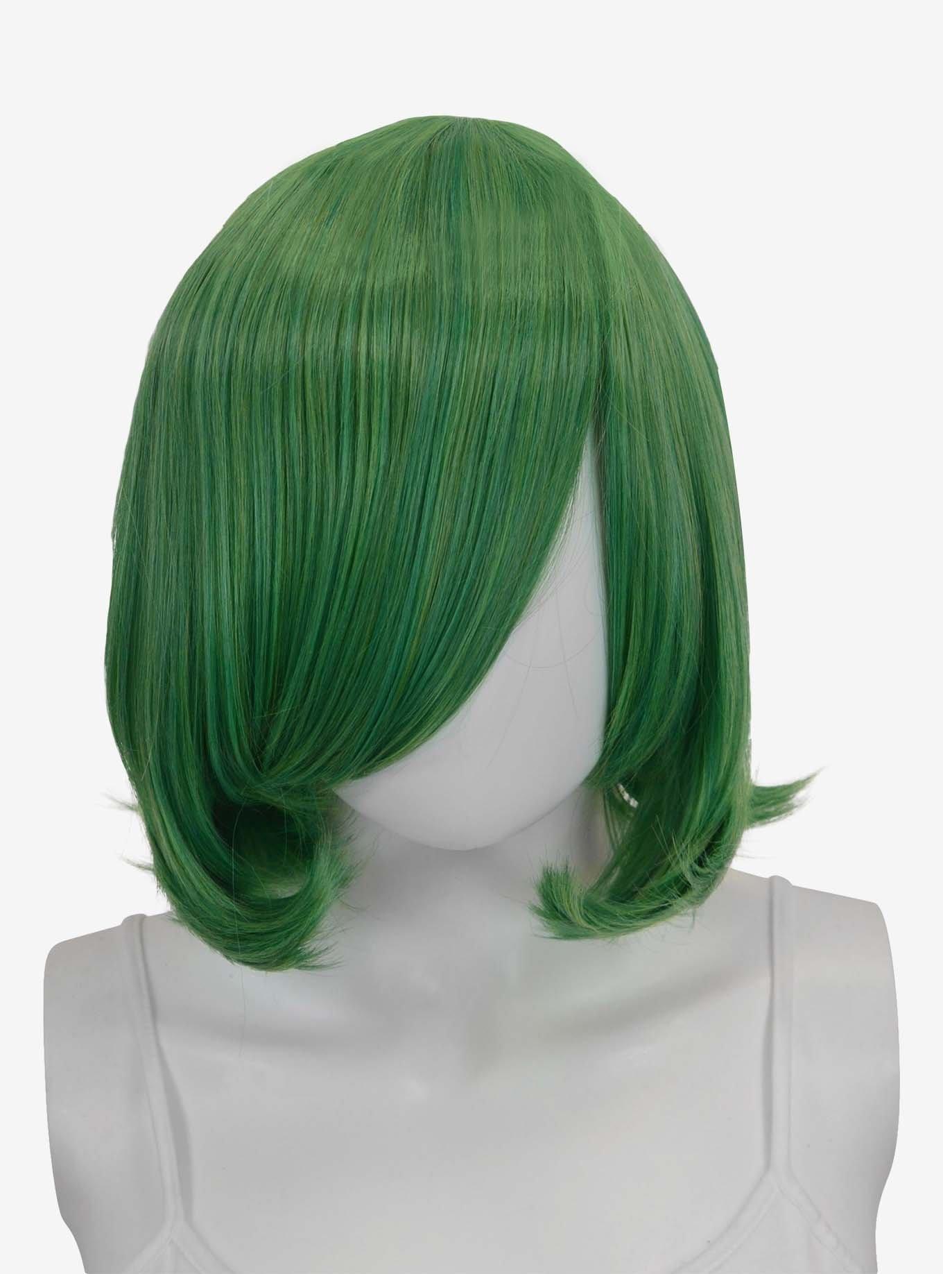 Epic Cosplay Aura Clover Green Long Bob Wig, , hi-res