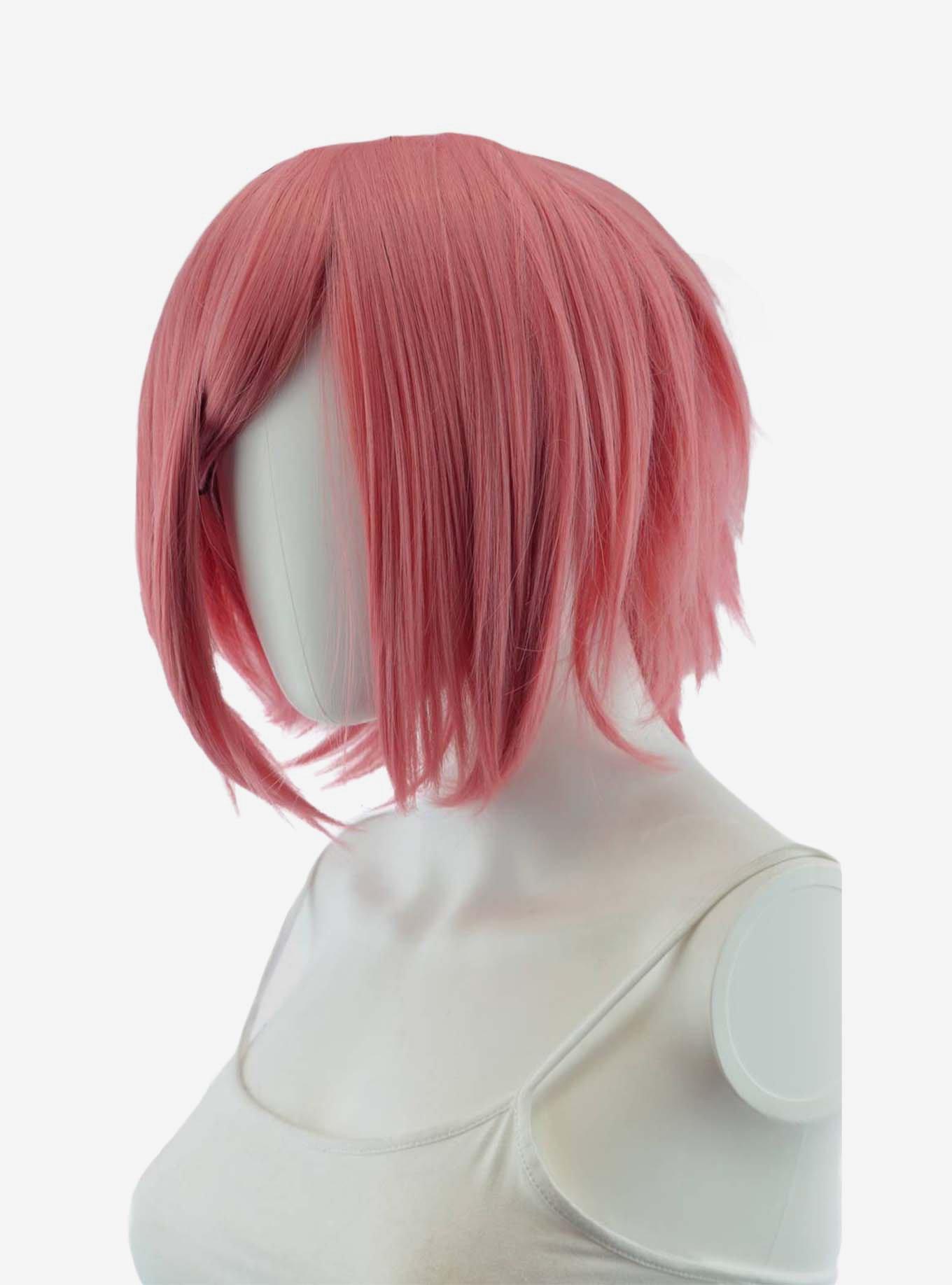 Epic Cosplay Aphrodite Princess Dark Pink Mix Long Bang Layered Short Wig