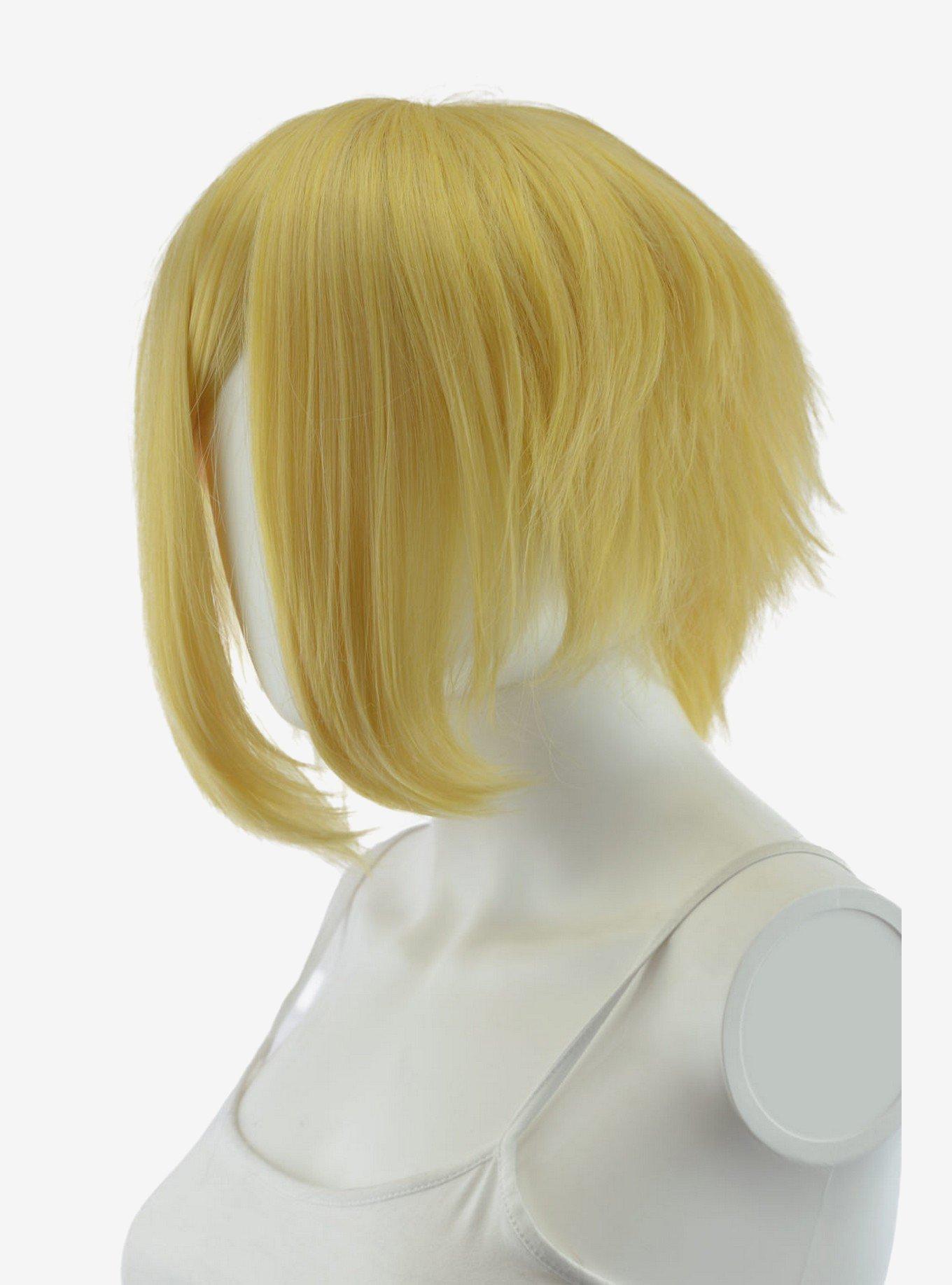 Epic Cosplay Aphrodite Rich Butterscotch Blonde Long Bang Layered Short Wig, , hi-res