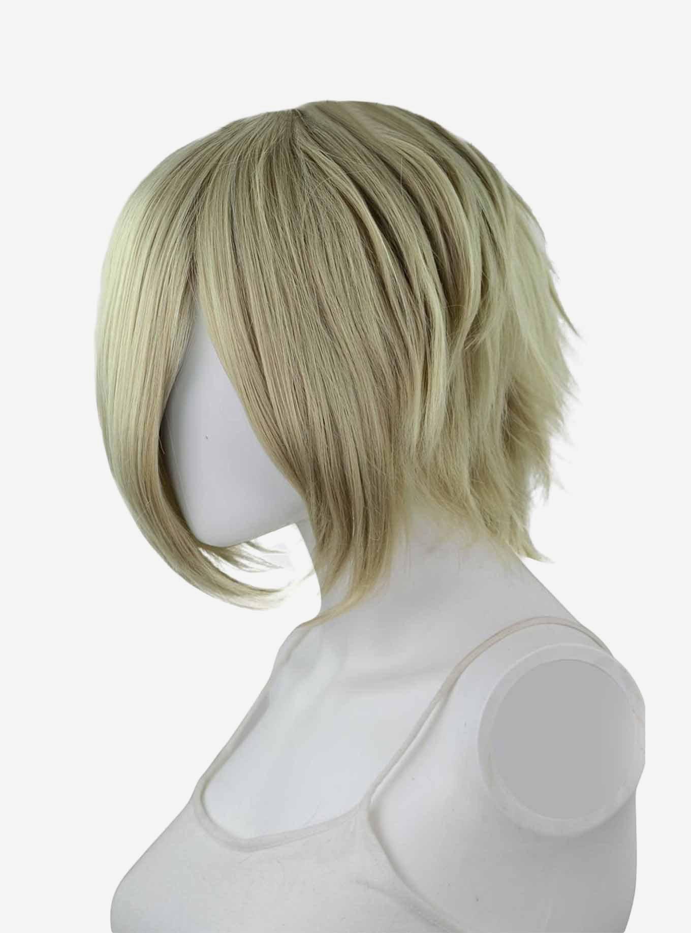 Epic Cosplay Aphrodite Sandy Blonde Long Bang Layered Short Wig, , hi-res