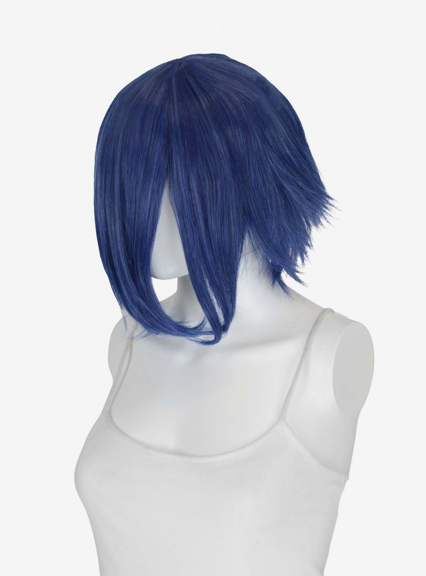 Epic Cosplay Aphrodite Shadow Blue Long Bang Layered Short Wig, , hi-res
