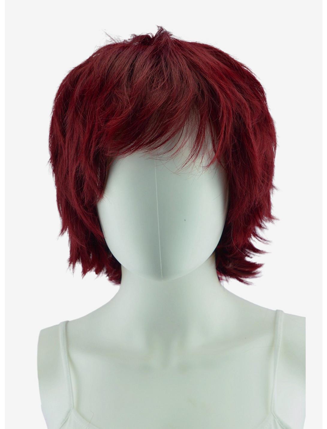 Epic Cosplay Apollo Burgundy Red Mix Shaggy Wig for Spiking , , hi-res