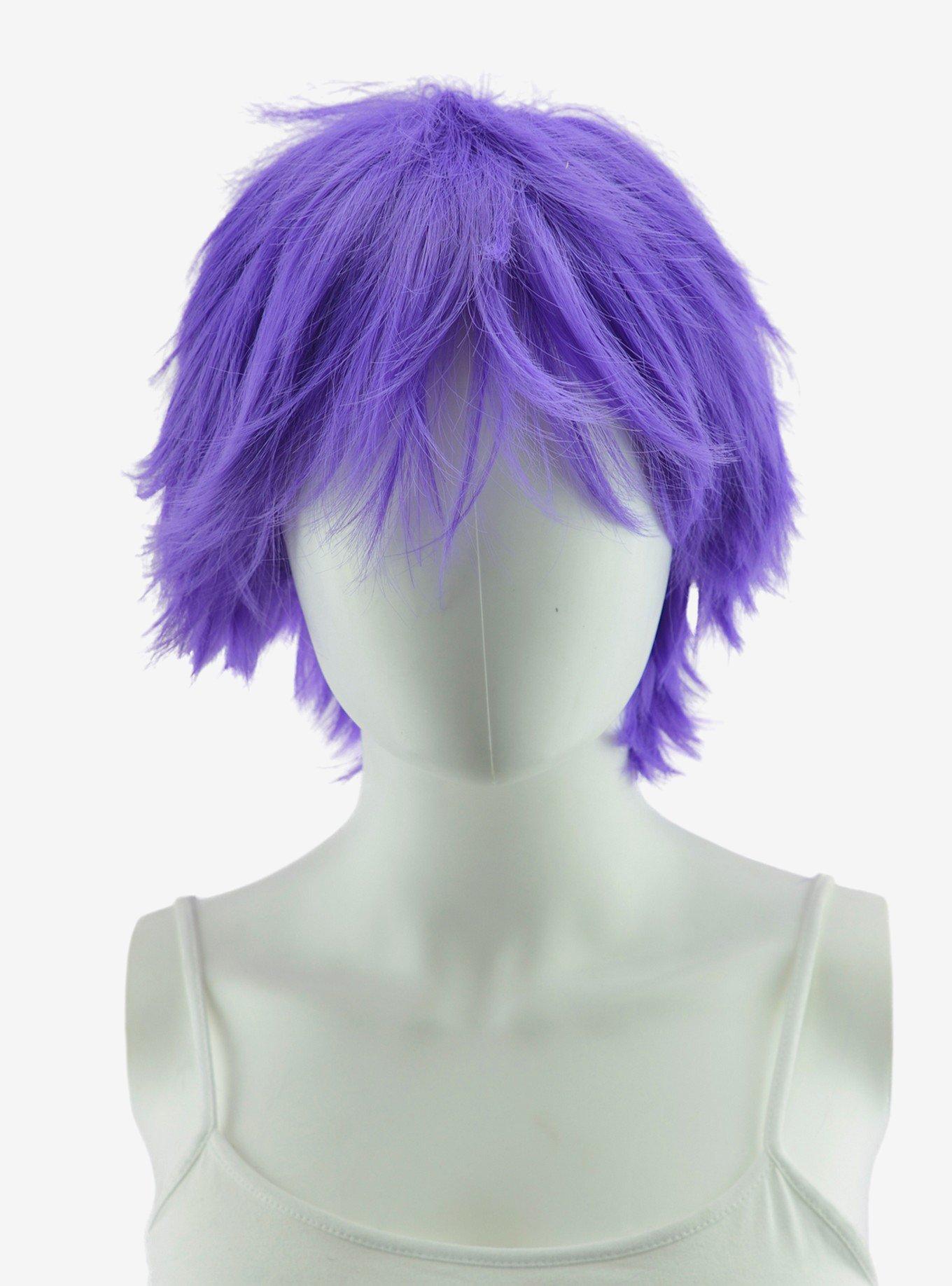 Epic Cosplay Apollo Classic Purple Shaggy Wig for Spiking , , hi-res