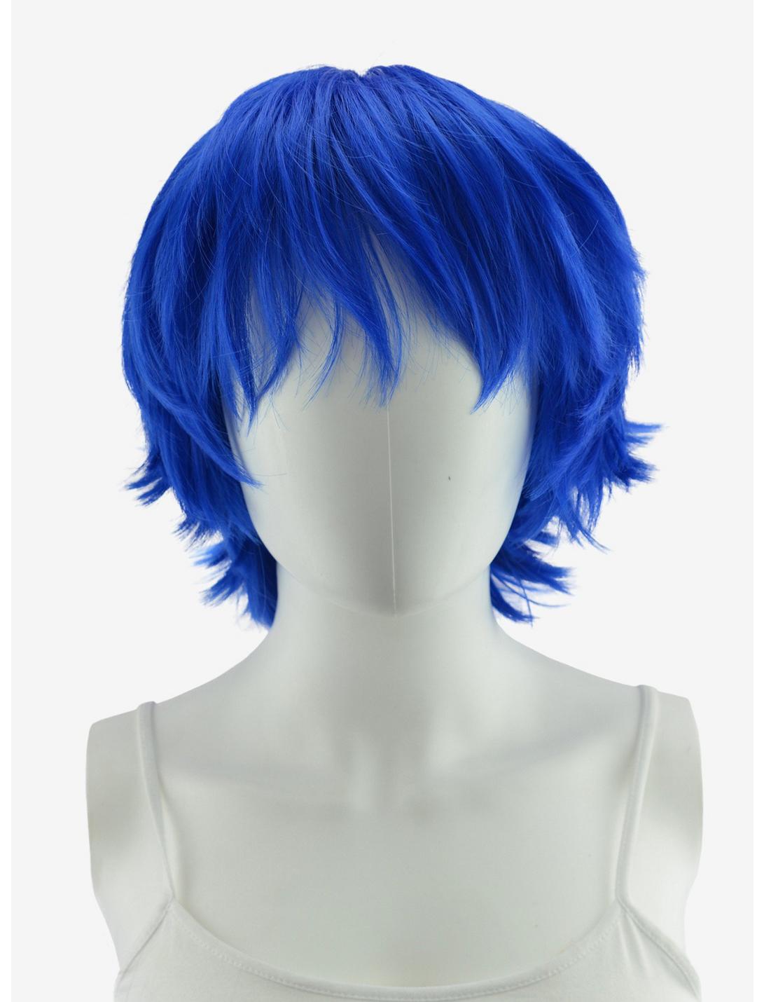 Epic Cosplay Apollo Dark Blue Shaggy Wig for Spiking , , hi-res