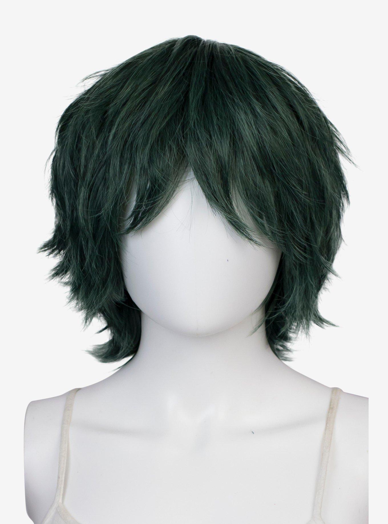 Epic Cosplay Apollo Forest Green Mix Shaggy Wig for Spiking , , hi-res