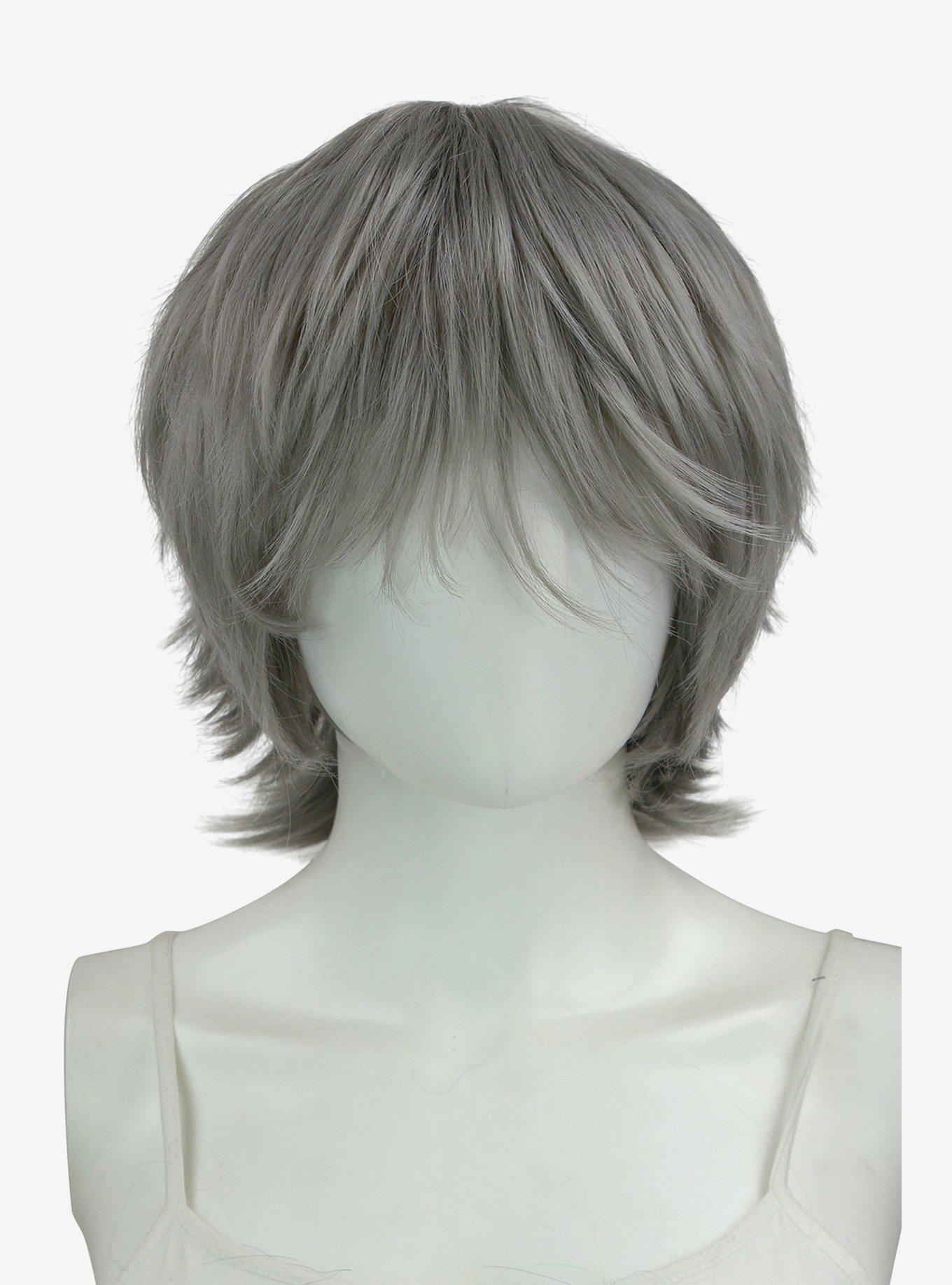 Epic Cosplay Apollo Gunmetal Grey Shaggy Wig for Spiking , , hi-res