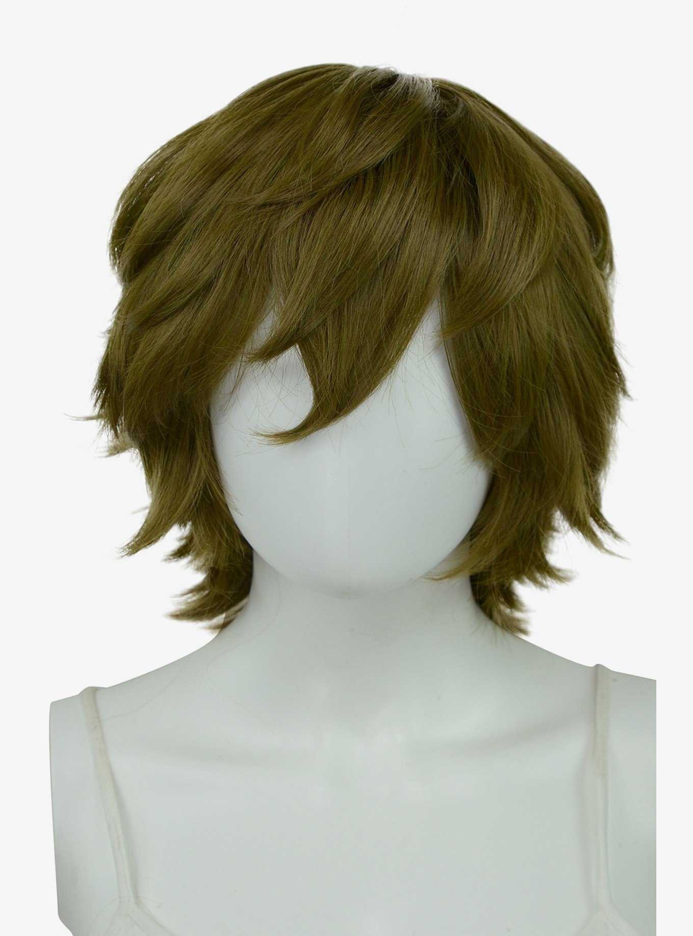 Epic Cosplay Apollo Matcha Brown Shaggy Wig for Spiking , , hi-res
