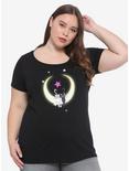 Sailor Moon Luna & Artemis Moon Girls T-Shirt Plus Size, MULTI, hi-res