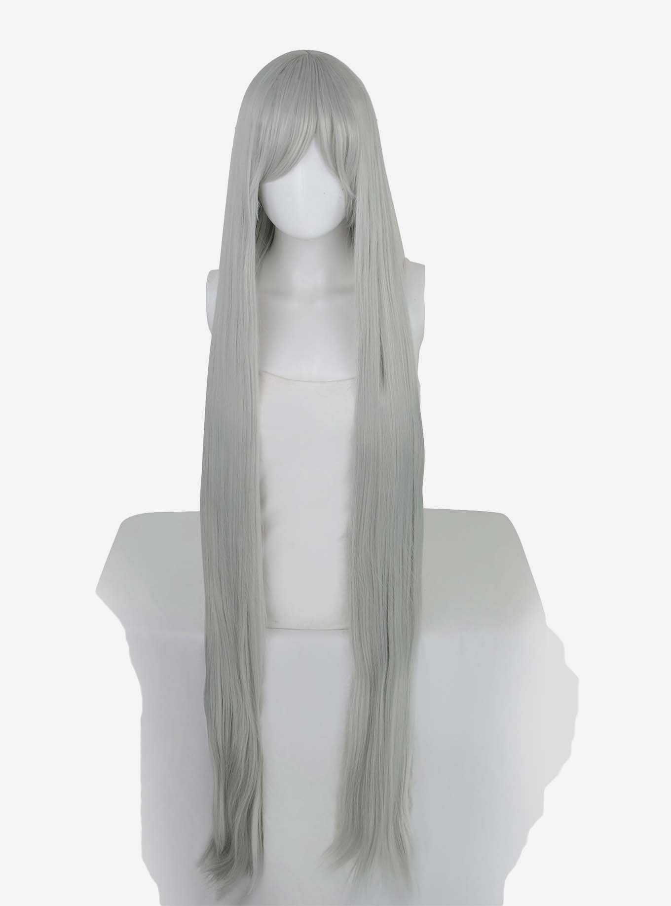 Epic Cosplay Asteria Silvery Grey Very Long Straight Wig, , hi-res