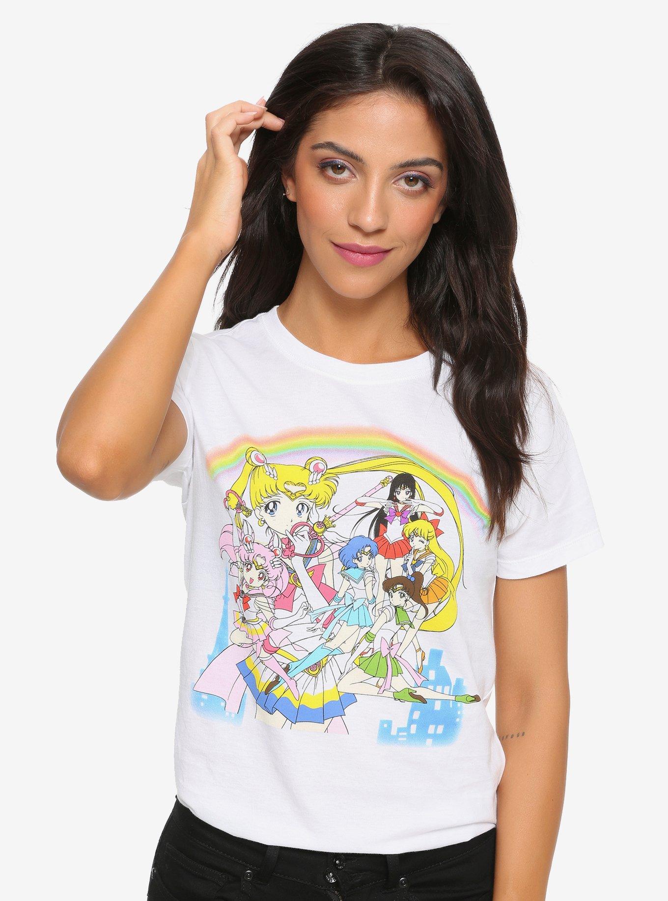 Sailor Moon Rainbow Guardians Girls T-Shirt | Hot Topic