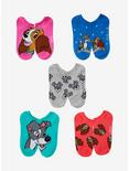 Disney Lady and the Tramp Spaghetti Dinner Ankle Sock Set, , hi-res