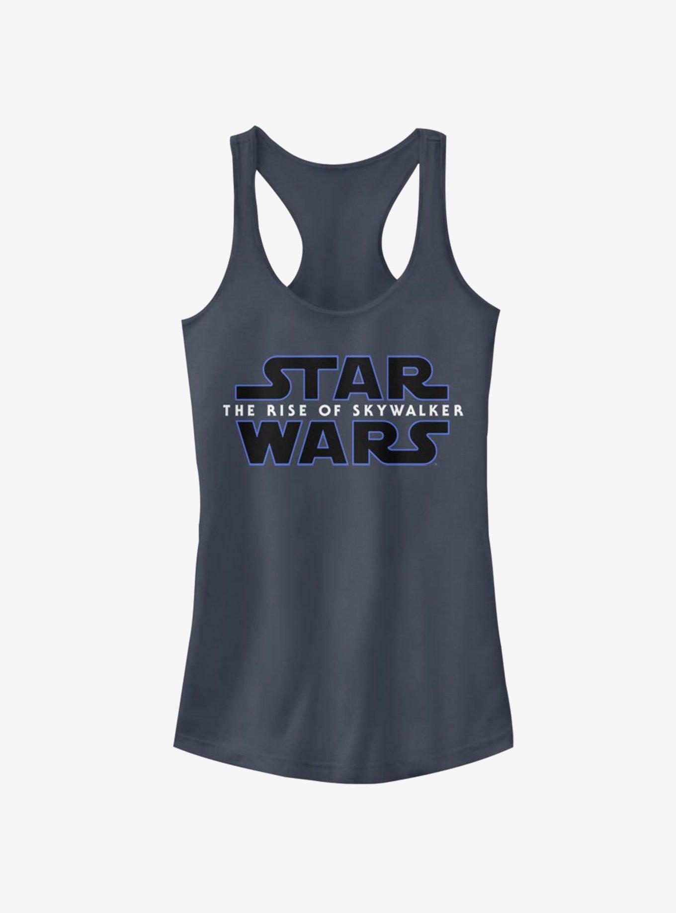 Star Wars Episode IX The Rise of Skywalker  Logo Girls Tank, INDIGO, hi-res