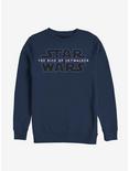 Star Wars Episode IX The Rise of Skywalker  Logo Sweatshirt, NAVY, hi-res