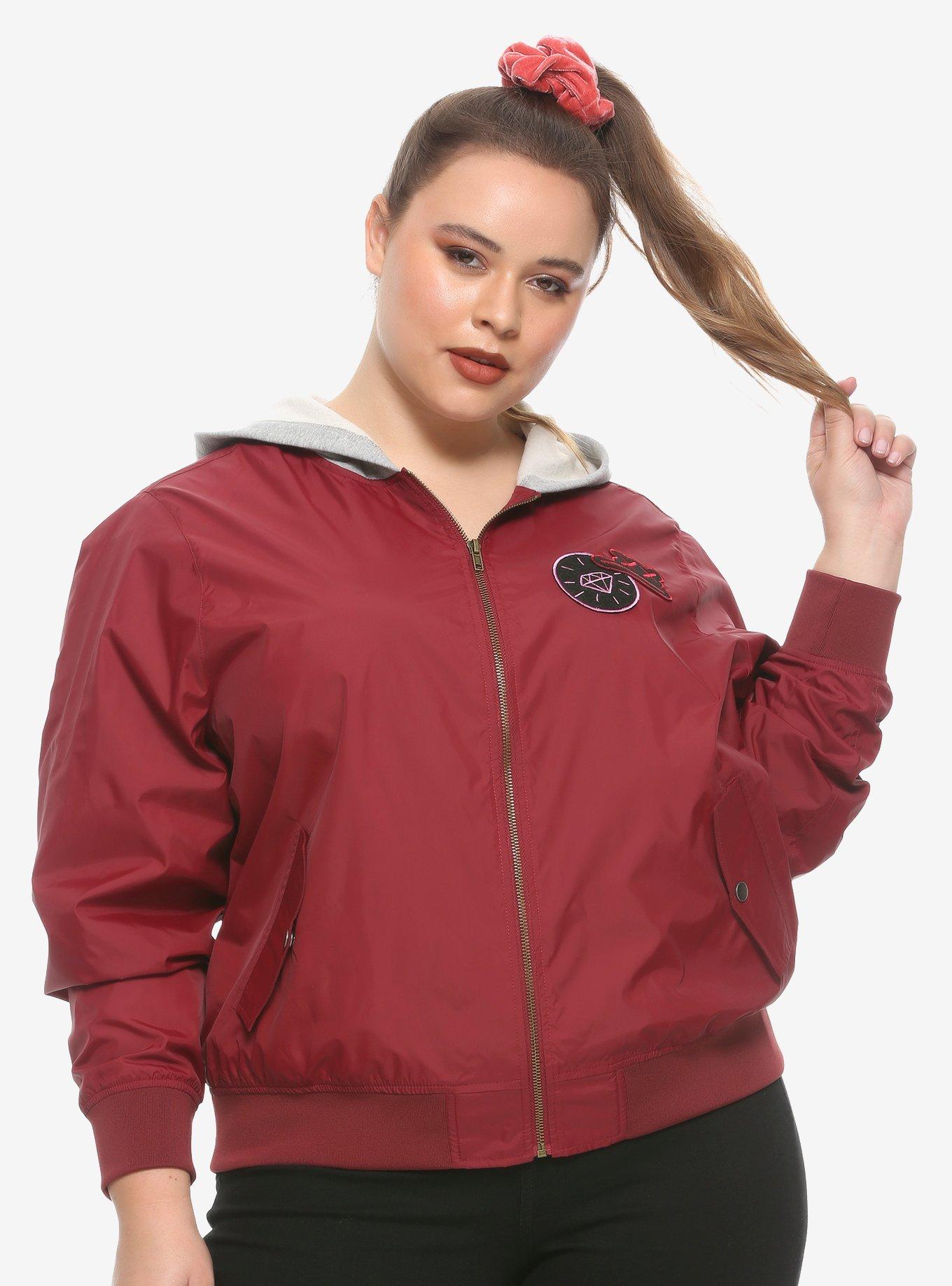 Her Universe DC Comics Birds Of Prey Cassandra Girls Bomber Jacket Plus Size, MULTI, hi-res