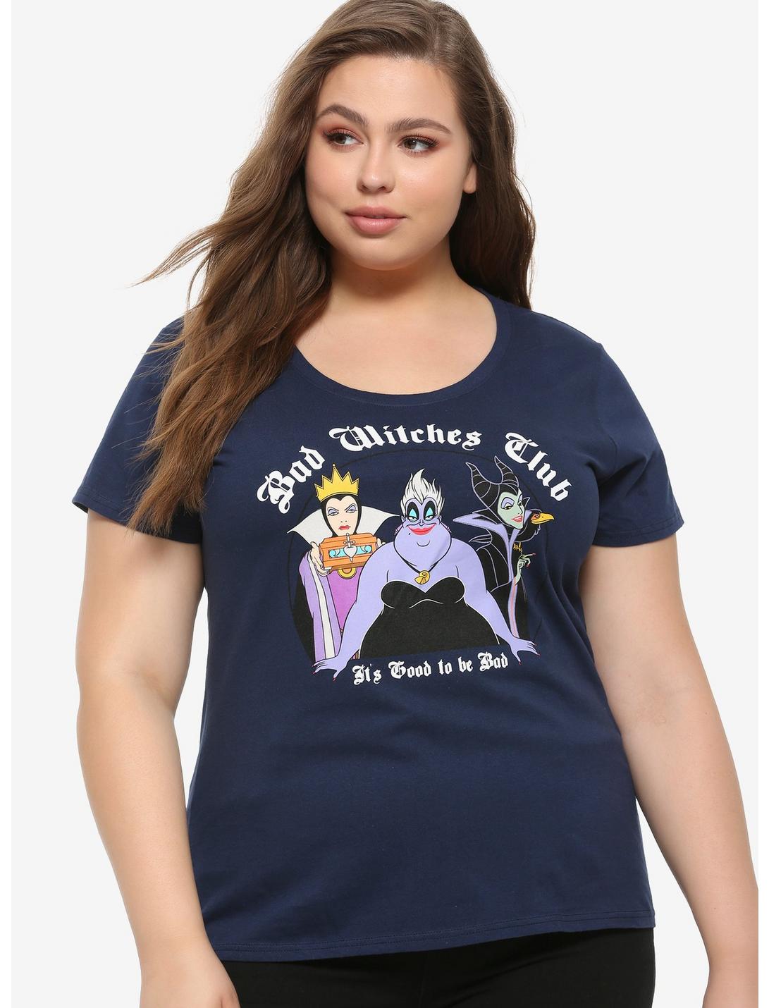 Disney Villains Bad Witch Club Girls T-Shirt Plus Size, MULTI, hi-res