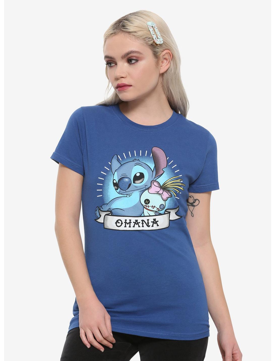 Disney Lilo & Stitch Ohana Tattoo Art Girls T-Shirt | Hot Topic