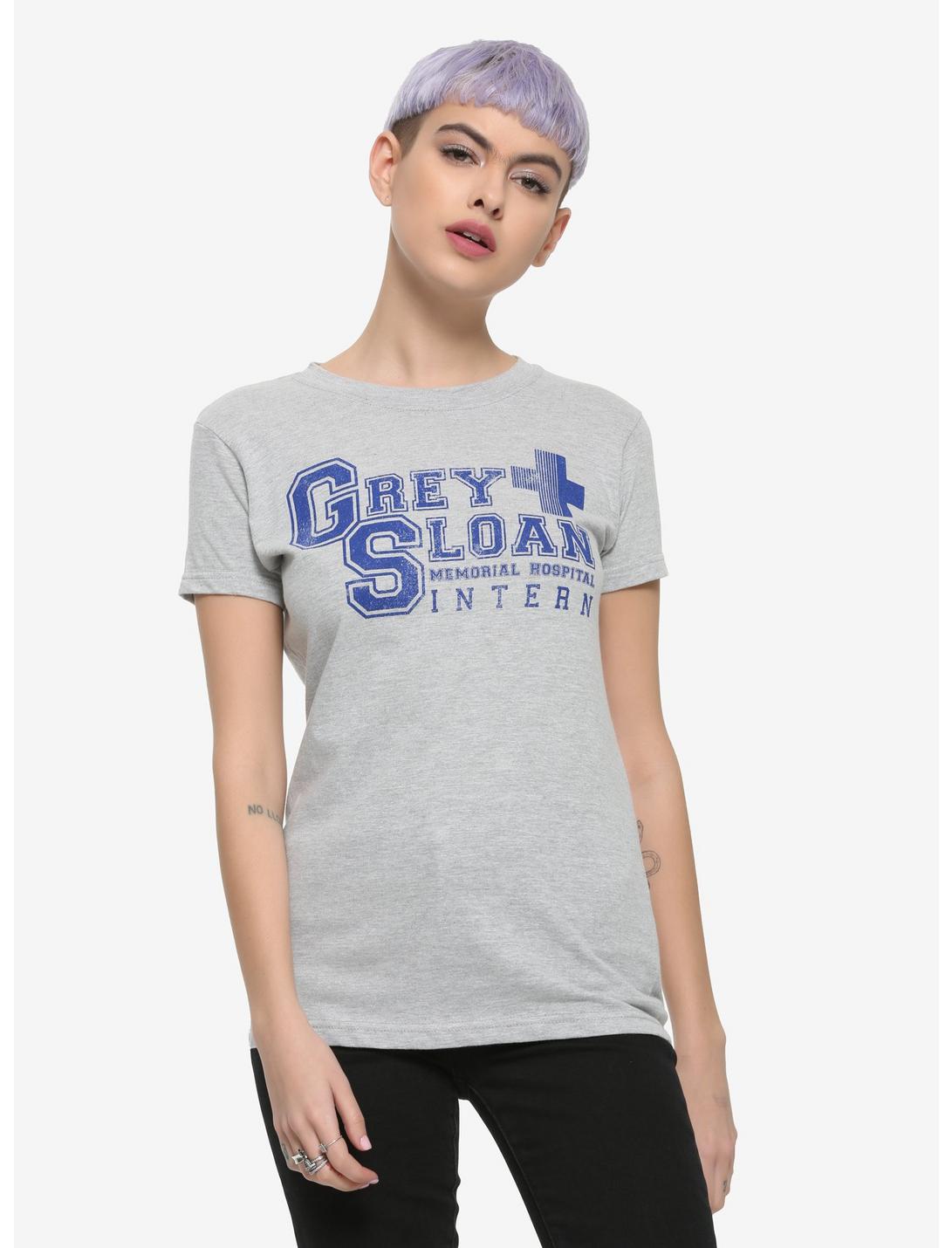 Grey's Anatomy Grey Sloan Memorial Hospital Intern Girls T-Shirt, MULTI, hi-res