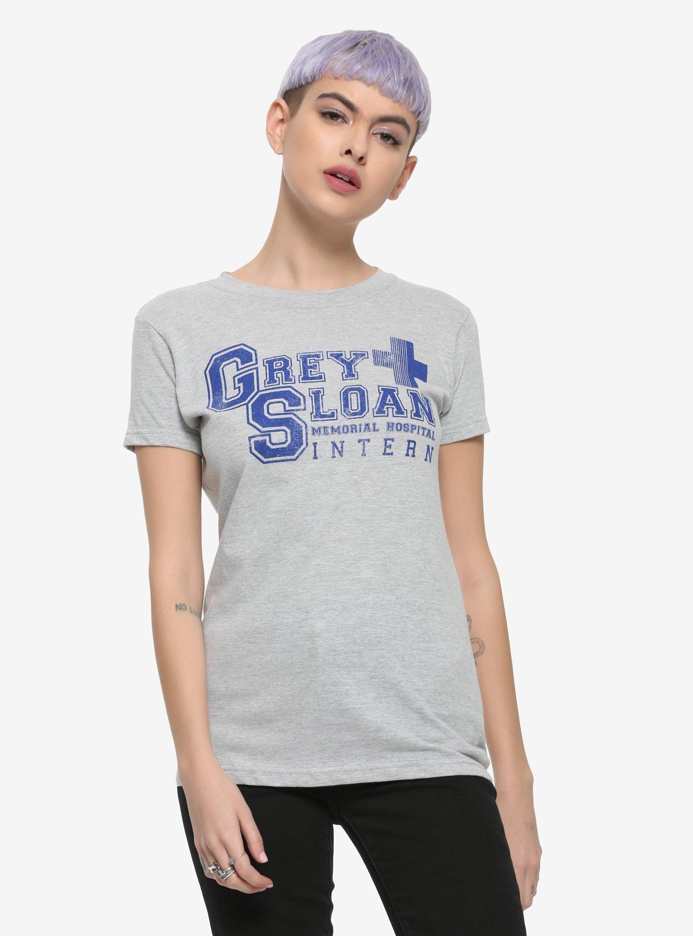 Grey's Anatomy Grey Sloan Memorial Hospital Intern Girls T-Shirt, MULTI, hi-res