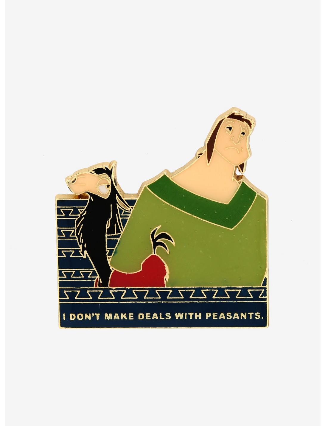 Loungefly Disney The Emperor's New Groove Deals with Peasants Enamel Pin - BoxLunch Exclusive, , hi-res
